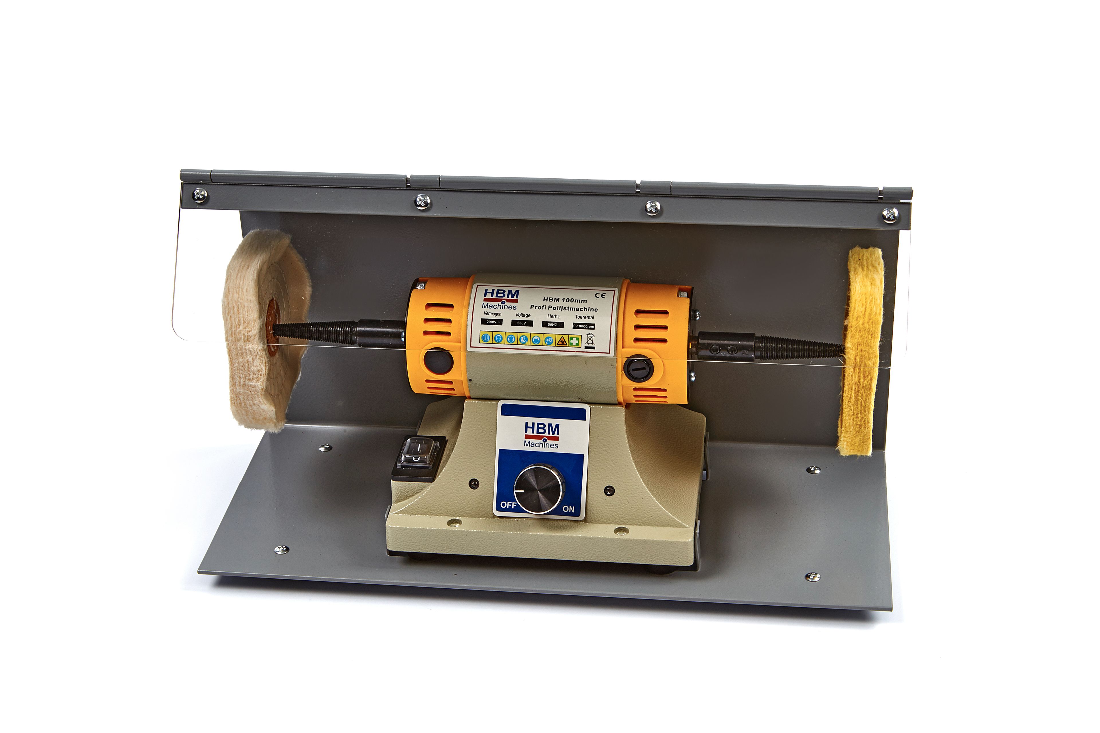 Protezione HBM per la macchina lucidatrice HBM da 100 mm Profi Image 4