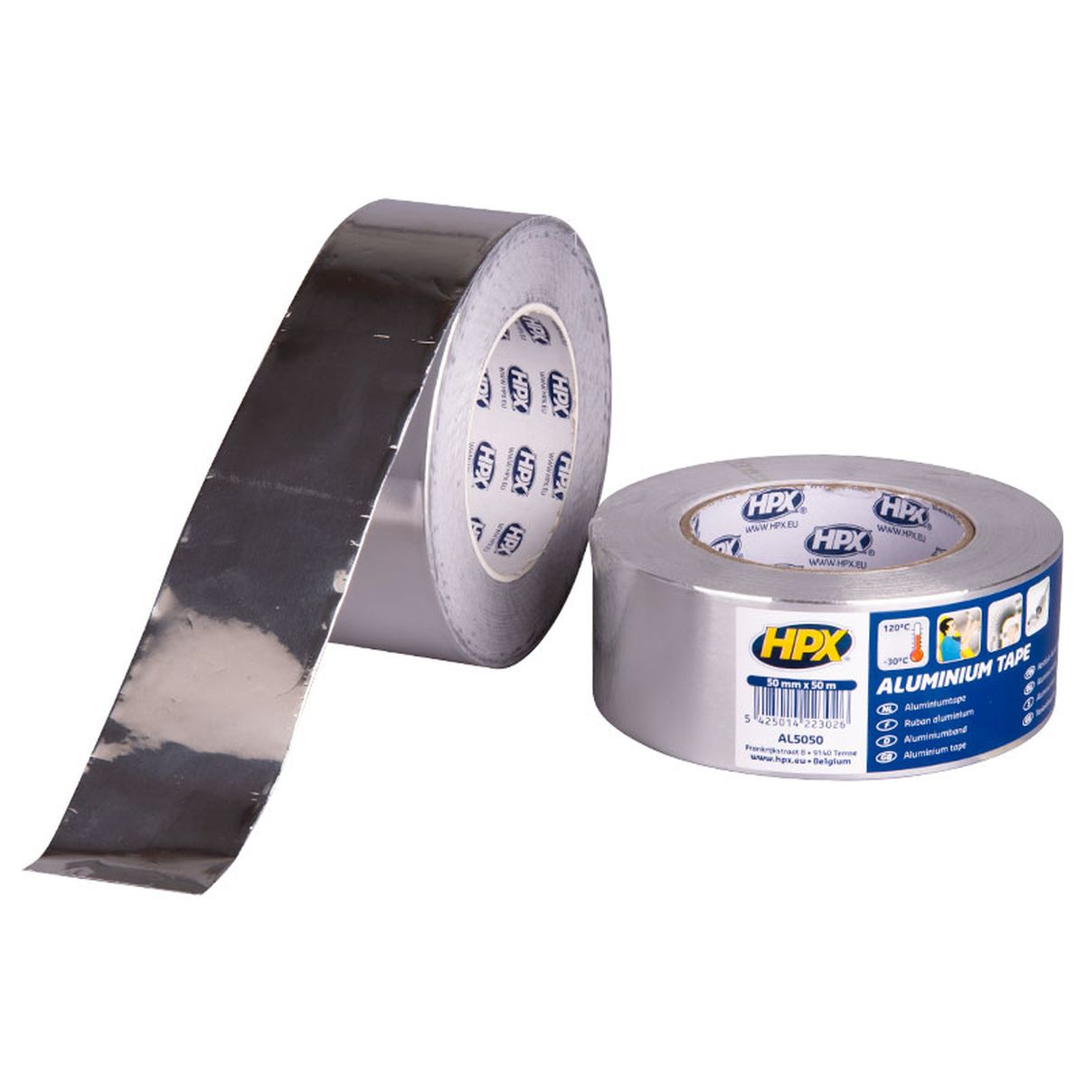 HPX Aluminiumband – 50 mm x 50 m