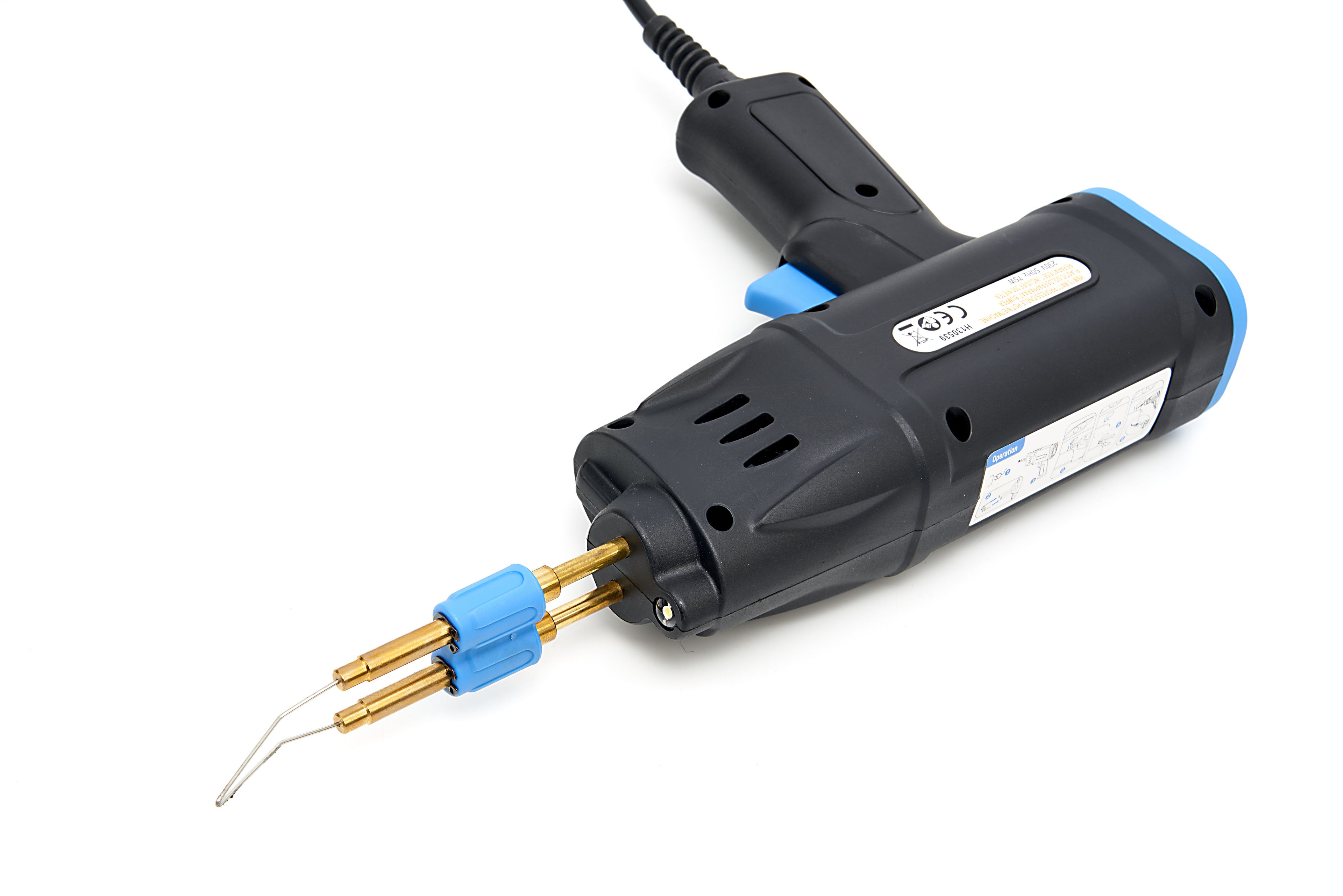 Agrafeuse à chaud professionnelle HBM 75 Watt, soudeuse plastique, kit de réparation de pare-chocs Image 6