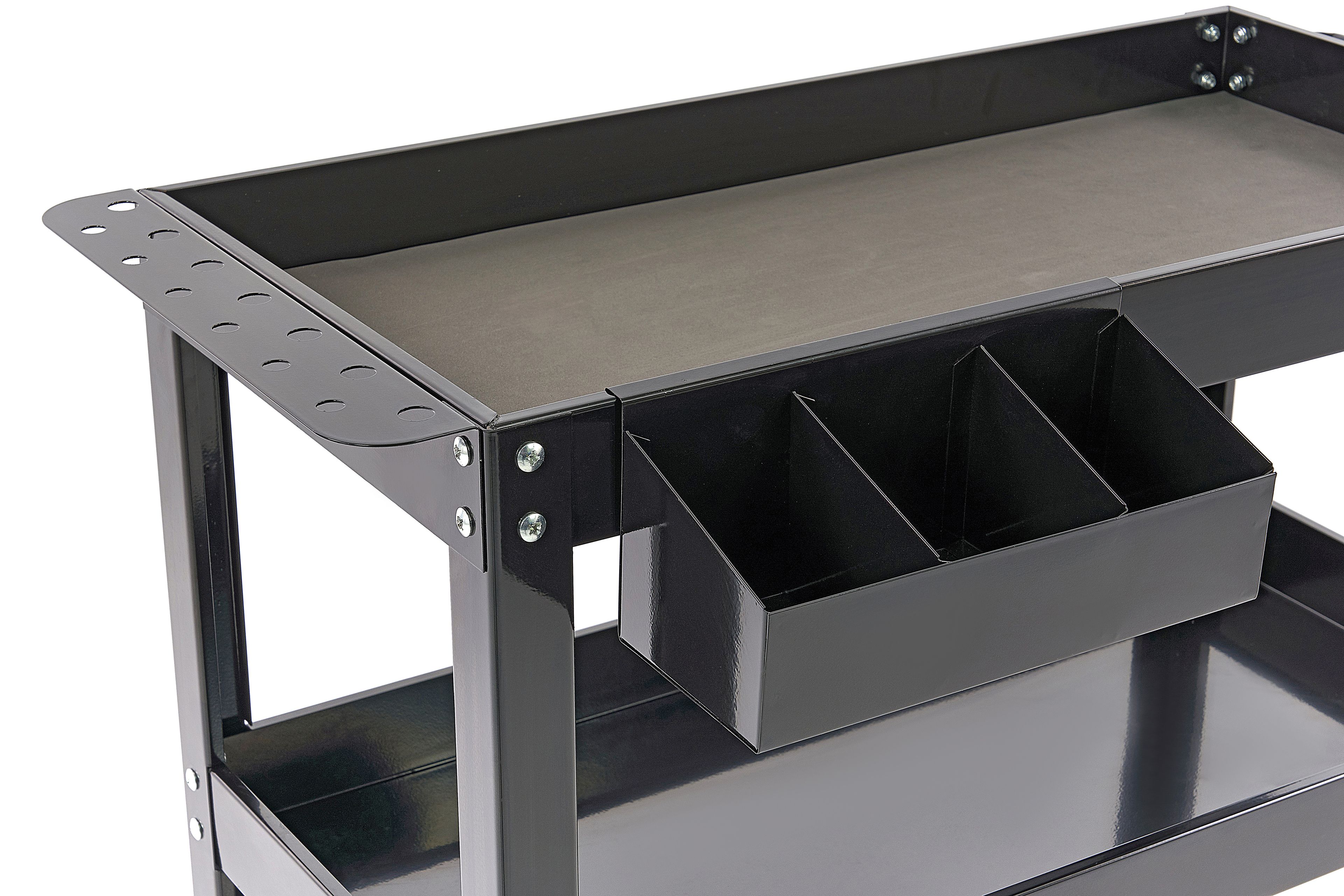 HBM Deluxe Chariot d'outils mobile universel 3 niveaux Image 4