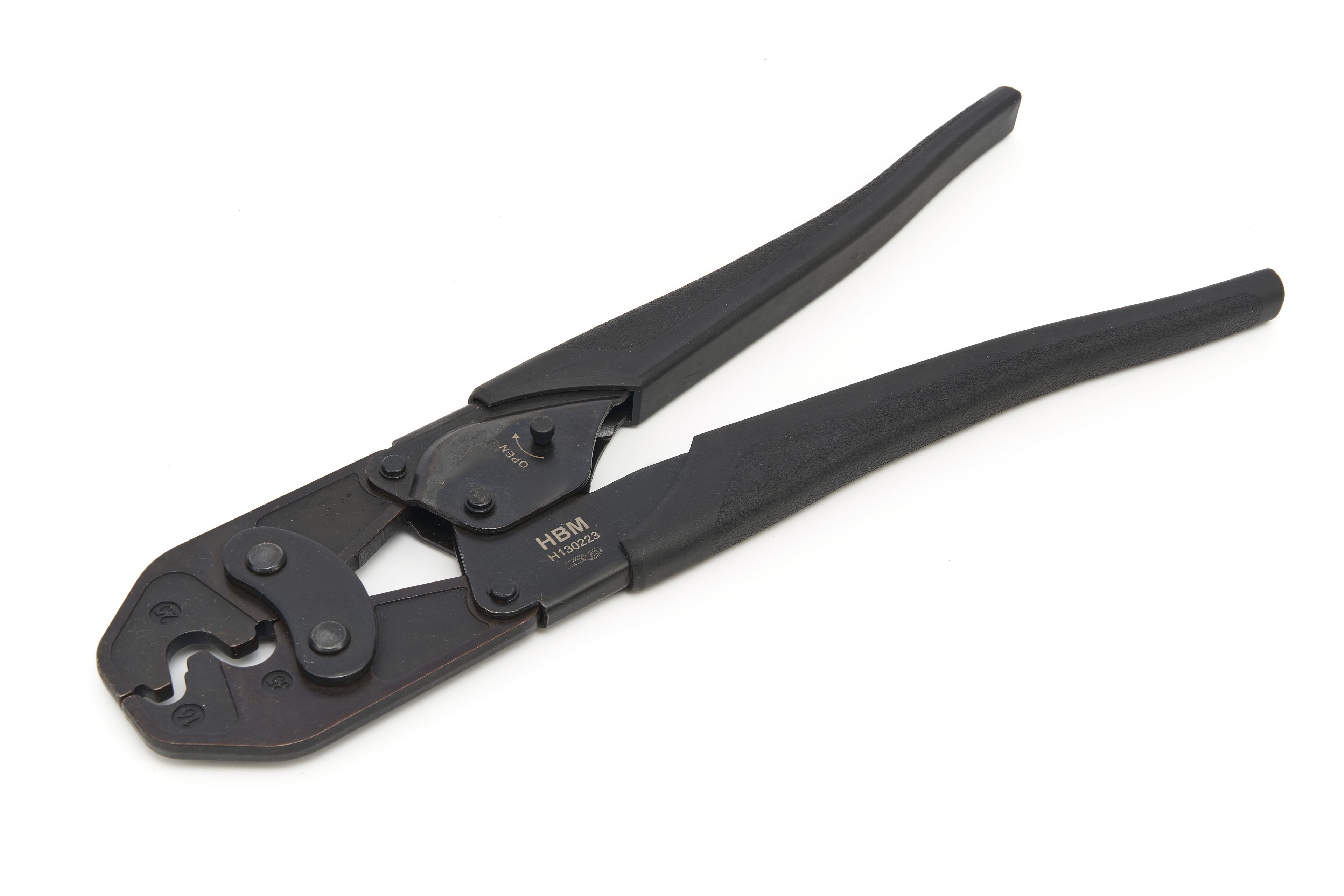 HBM Automatische Kabelkrimptang Met Ratelfunctie 10 – 50 mm2.