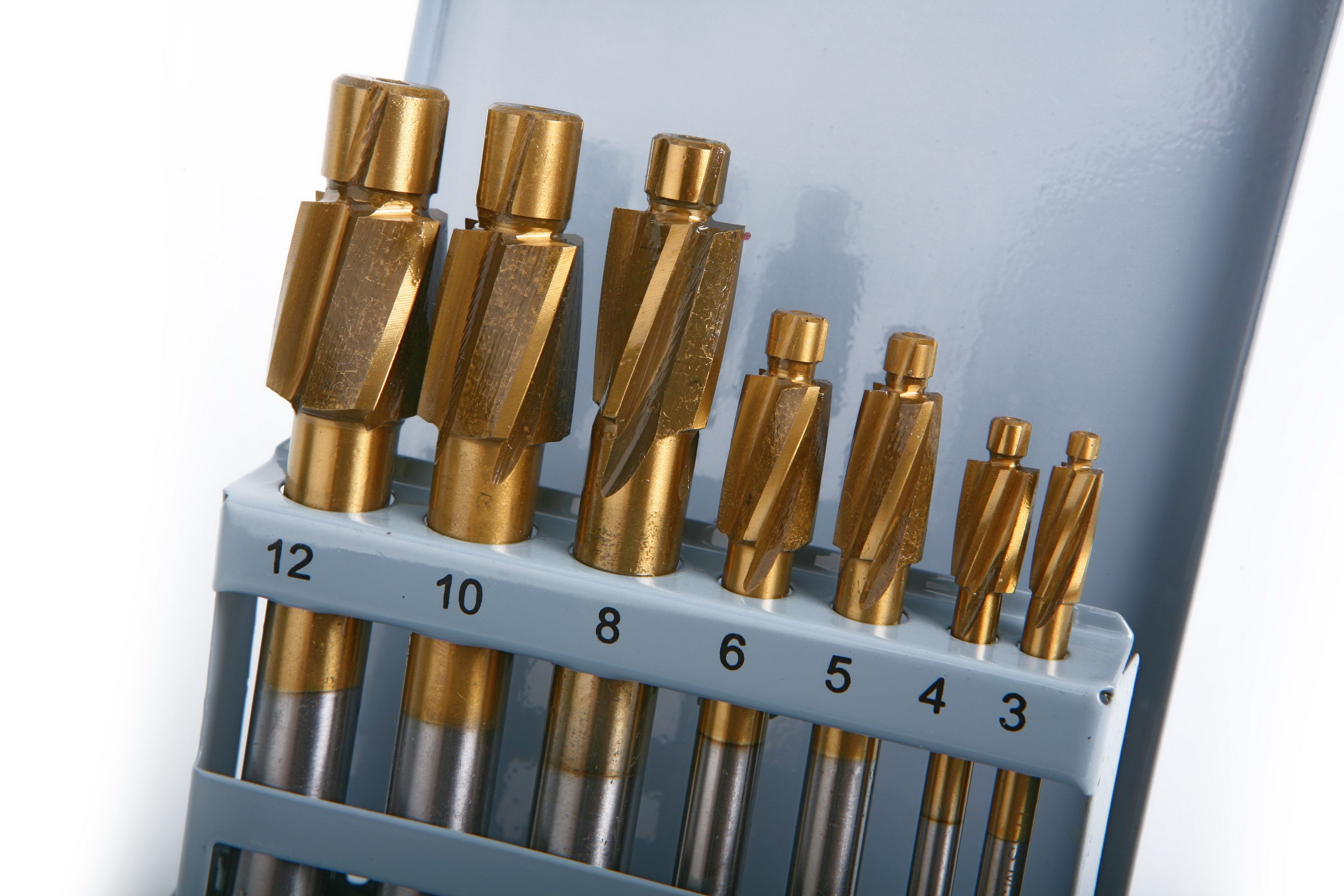 HBM 7 Delige HSS - Tin Gecoate Inbus Verzinkfrezenset Image 2