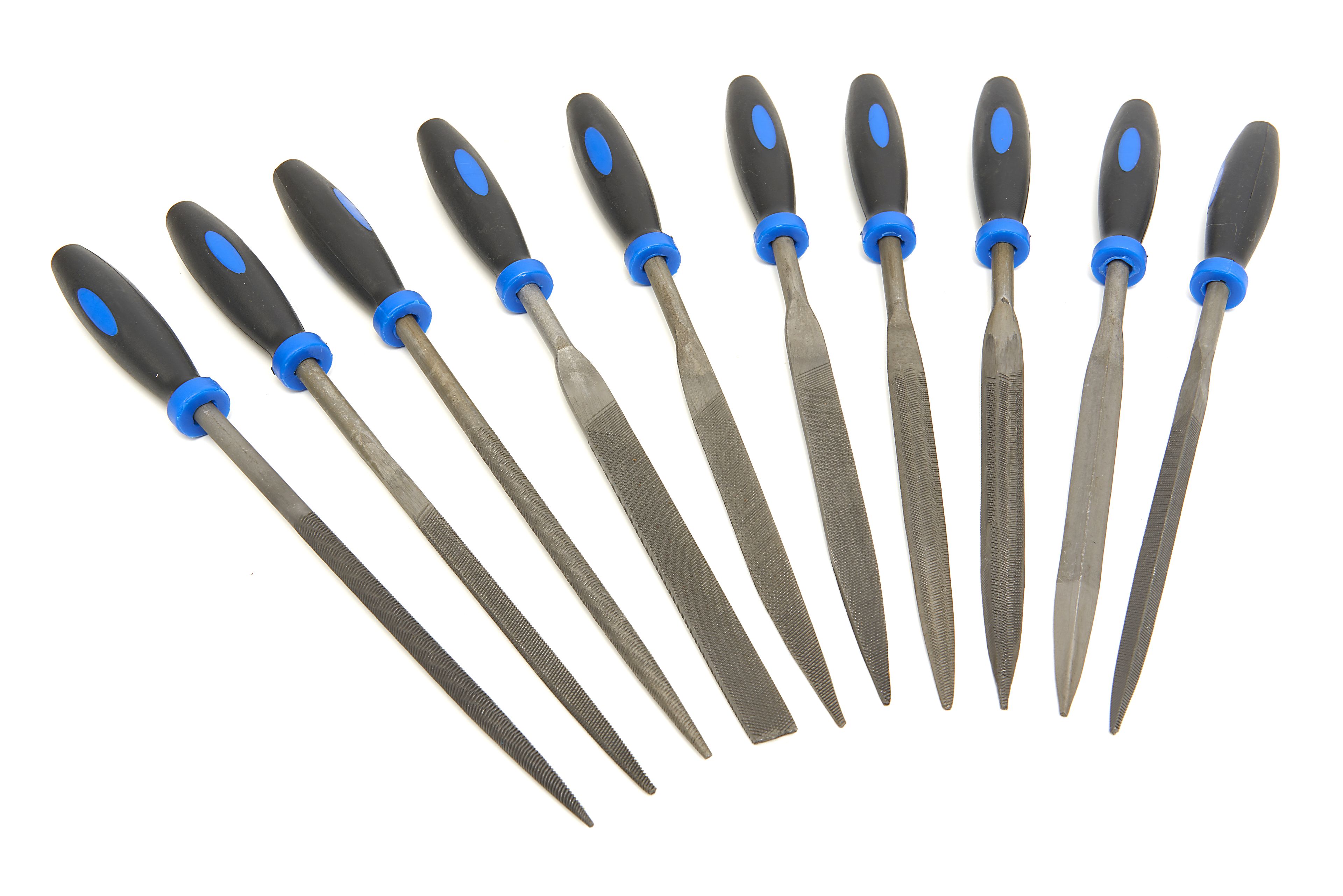 HBM 12 Delige Glas, Tegelknip en Tegelsnijset inclusief 10 Vijlen in Stevige Opbergetui Image 6