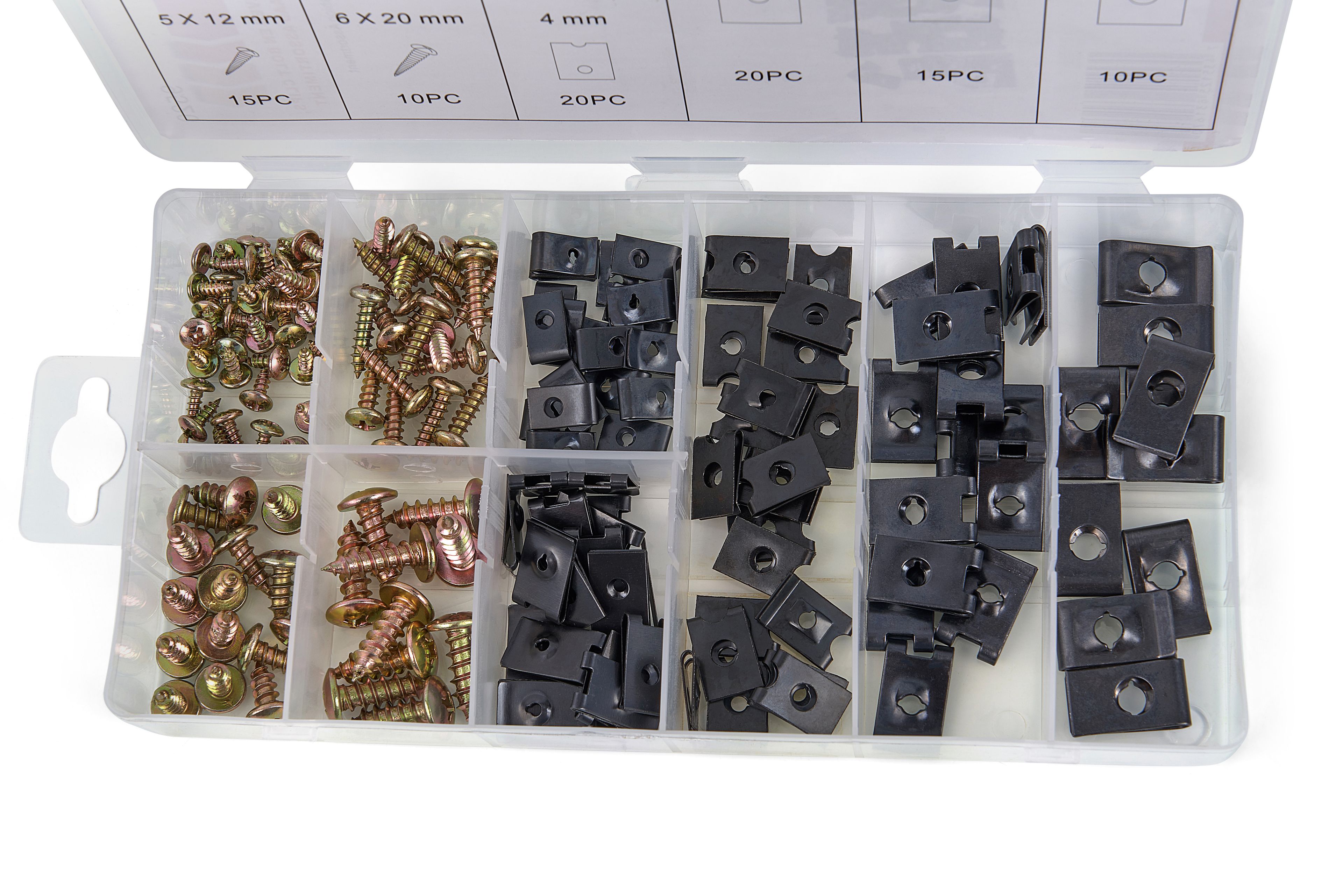 HBM 170 Juego de Tornillos y Clips de Bolt, Clips con rosca Image 2