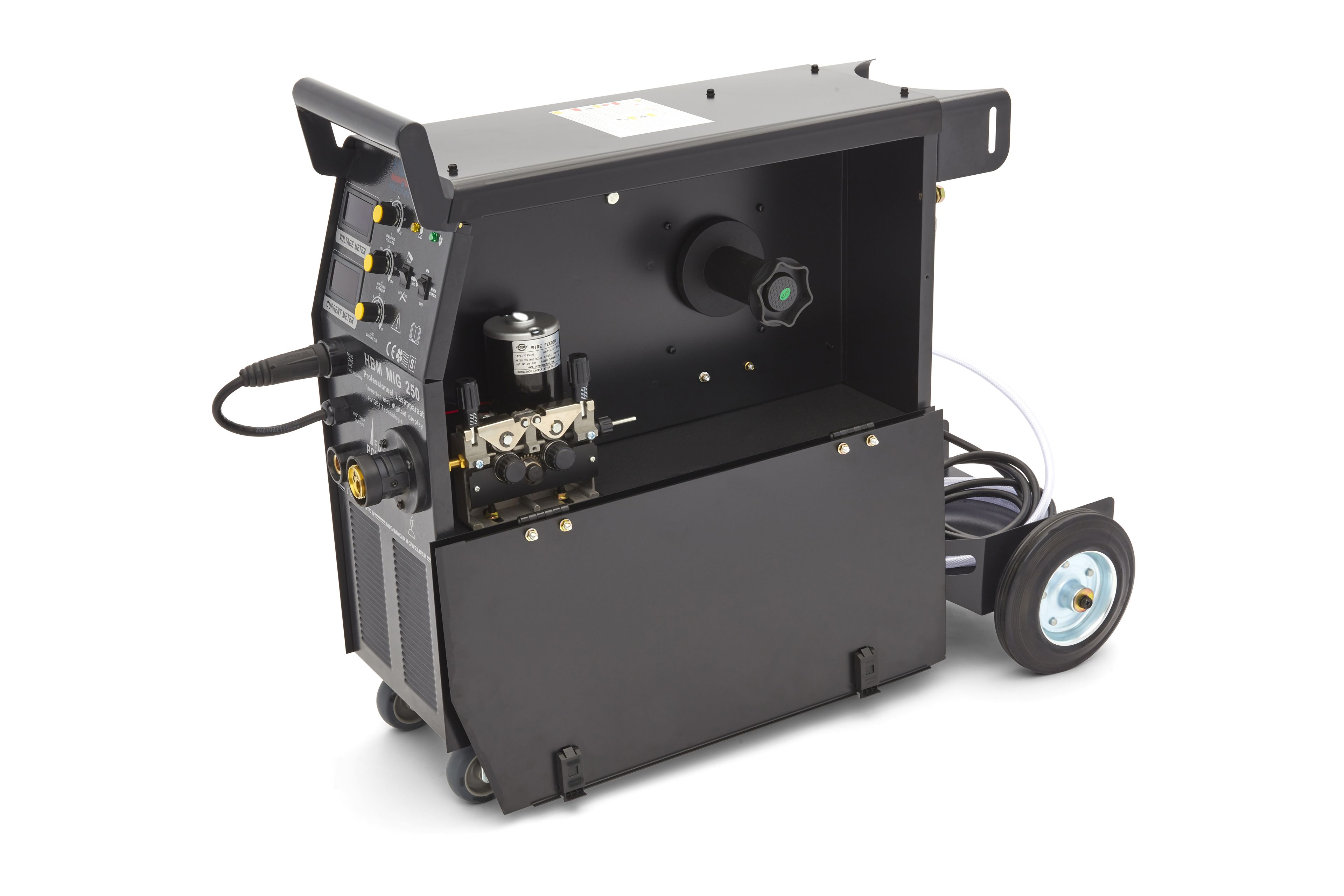 HBM MIG250 Apparecchio di Saldatura Professionale con Display Digitale e Tecnologia IGBT Image 4
