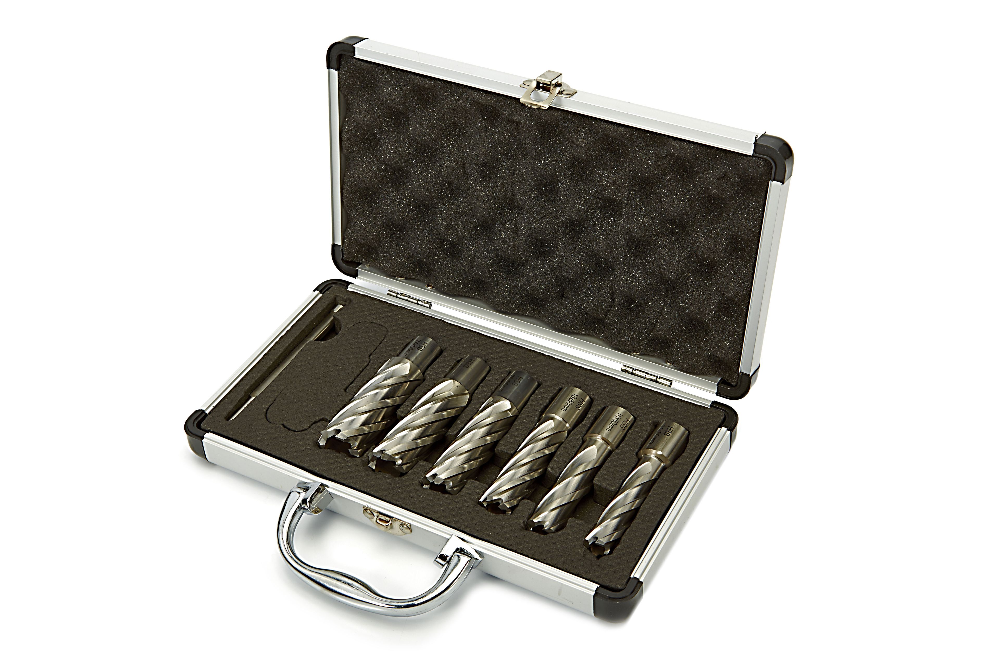 HBM 7 Delige HSS - COBALT Kernborenset Extra Lang