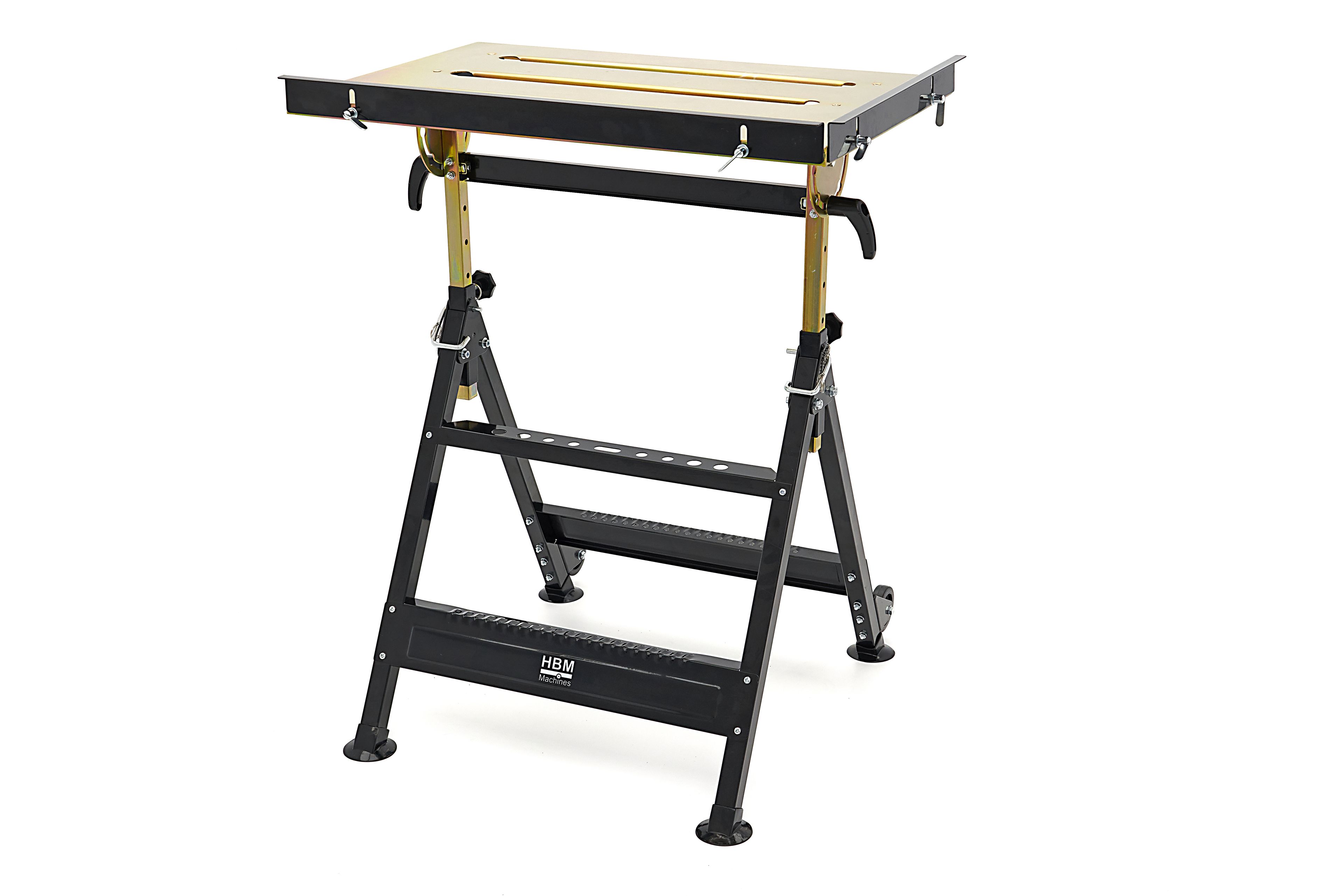 HBM Tavolo per saldatura 760 x 510 mm. Inclinabile e Regolabile in Altezza Image 2