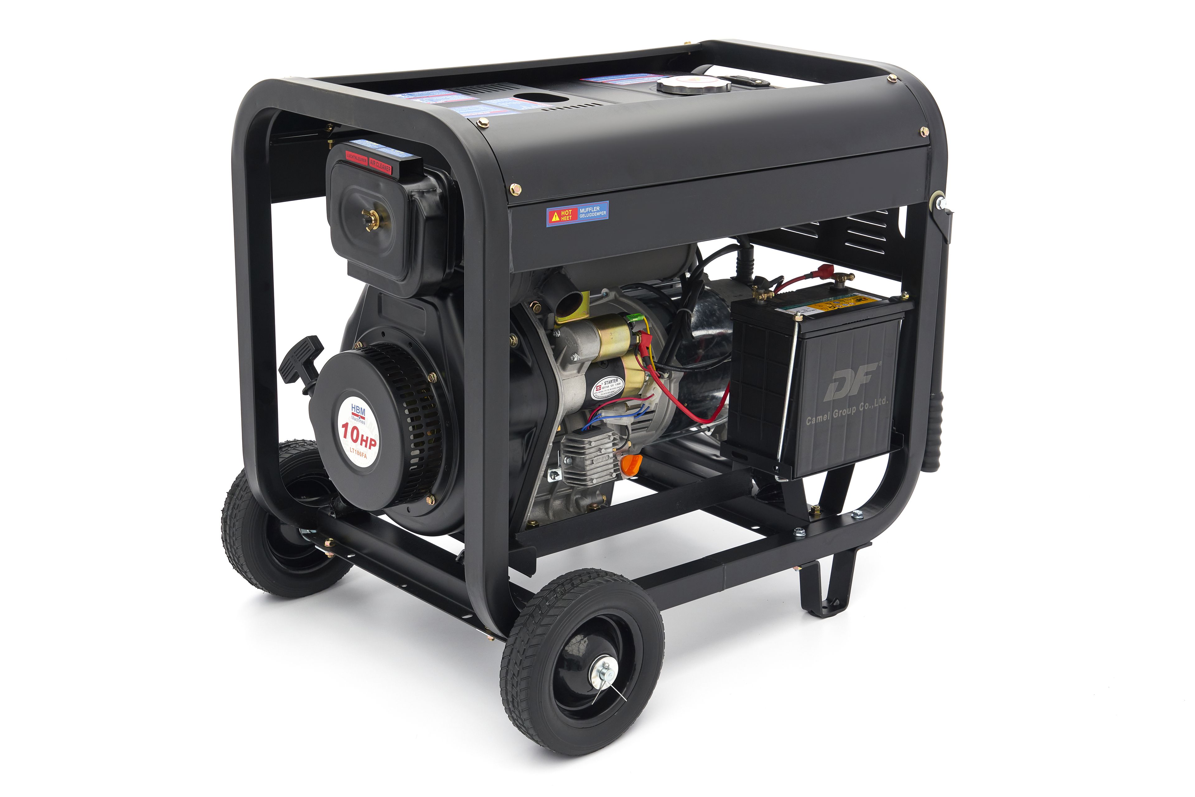 HBM 3000 Watt Generator mit 418 cm³ Dieselmotor, 230V Image 6