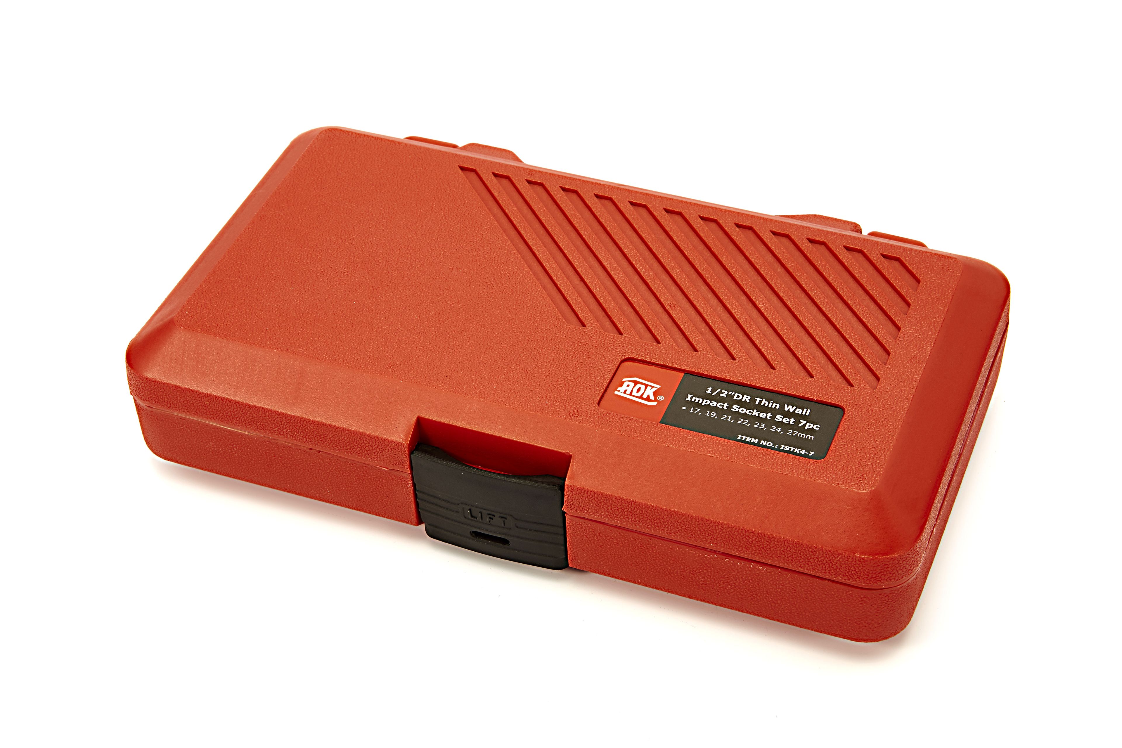 AOK Lot de douilles électriques longues professionnelles 7 pièces 1/2 inch Image 3