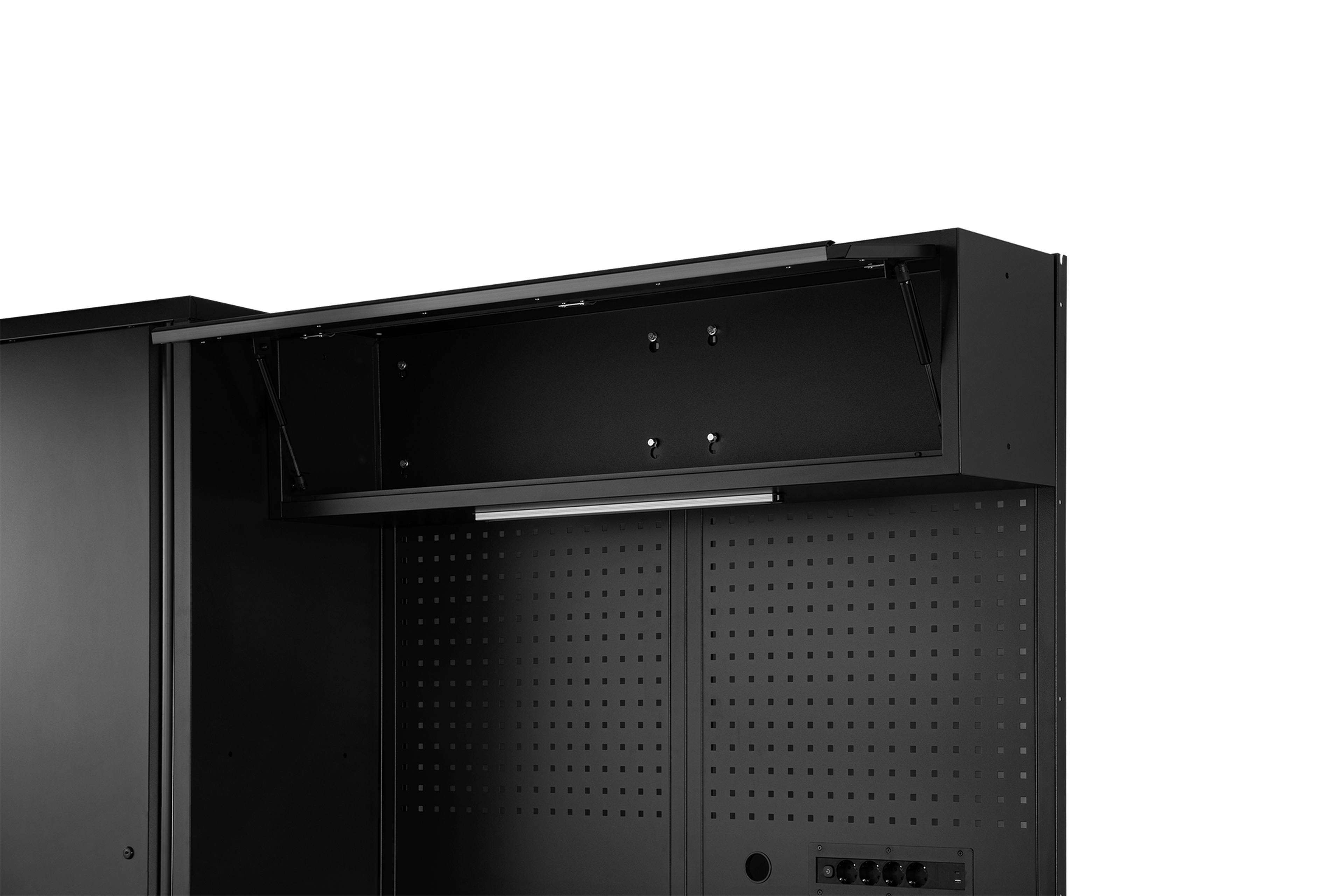 HBM modulair werkplaatssysteem 6-delig, zwart Image 11