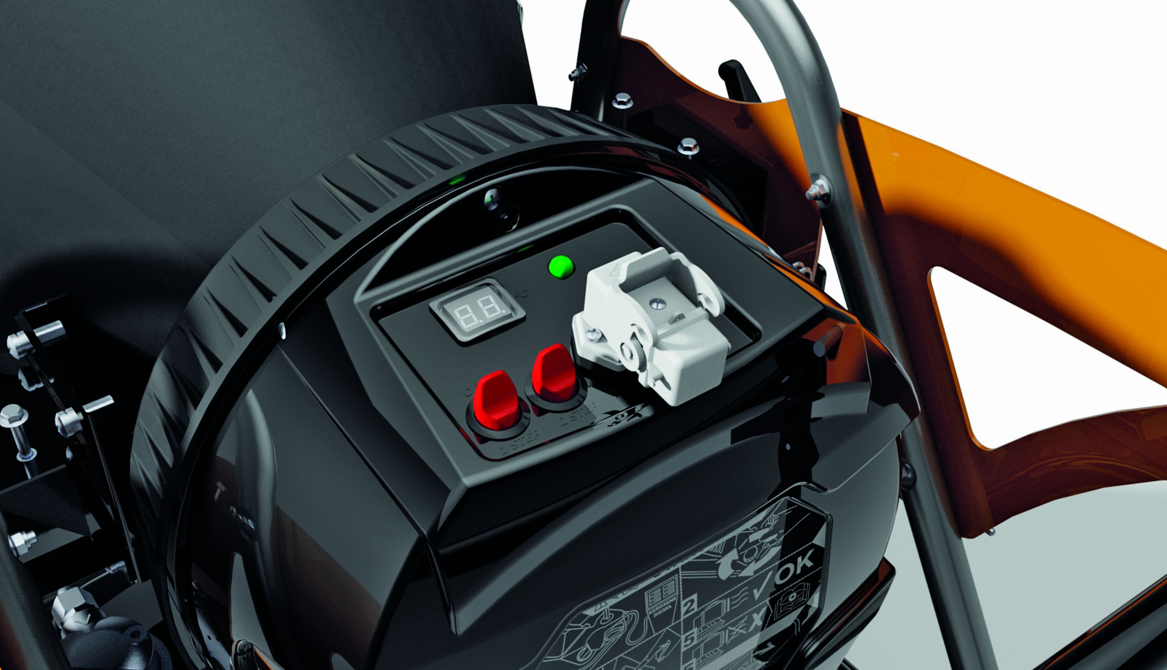 Master XL91 Infrarood Diesel Heater Werkplaatskachel - 43kW Image 2