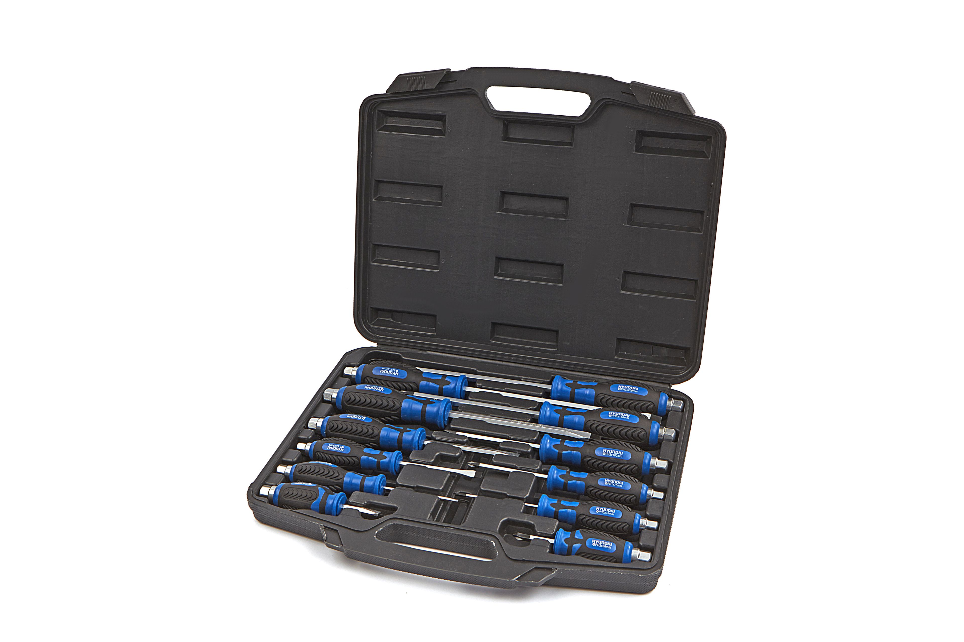 Set di cacciaviti Hyundai 12 pezzi Go-Through Image 2