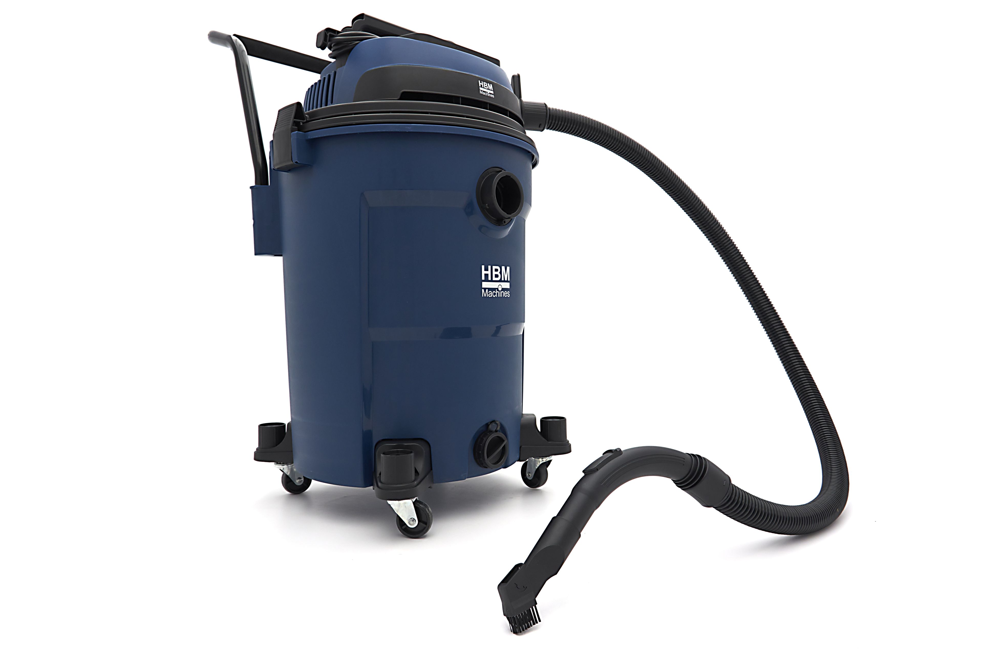 HBM bouwstofzuiger nat/droog PP 2x1200W 60L Image 9