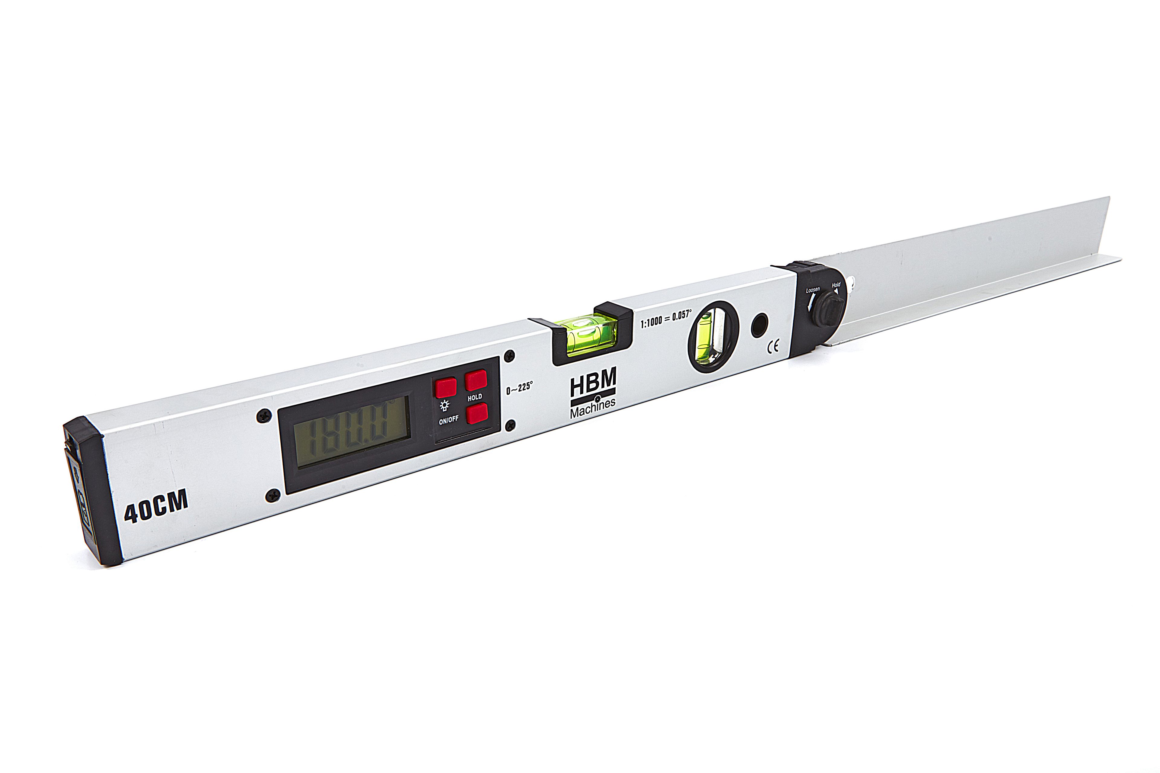 HBM 400 mm Digitale Hoekwaterpas - Zweihaak Image 7