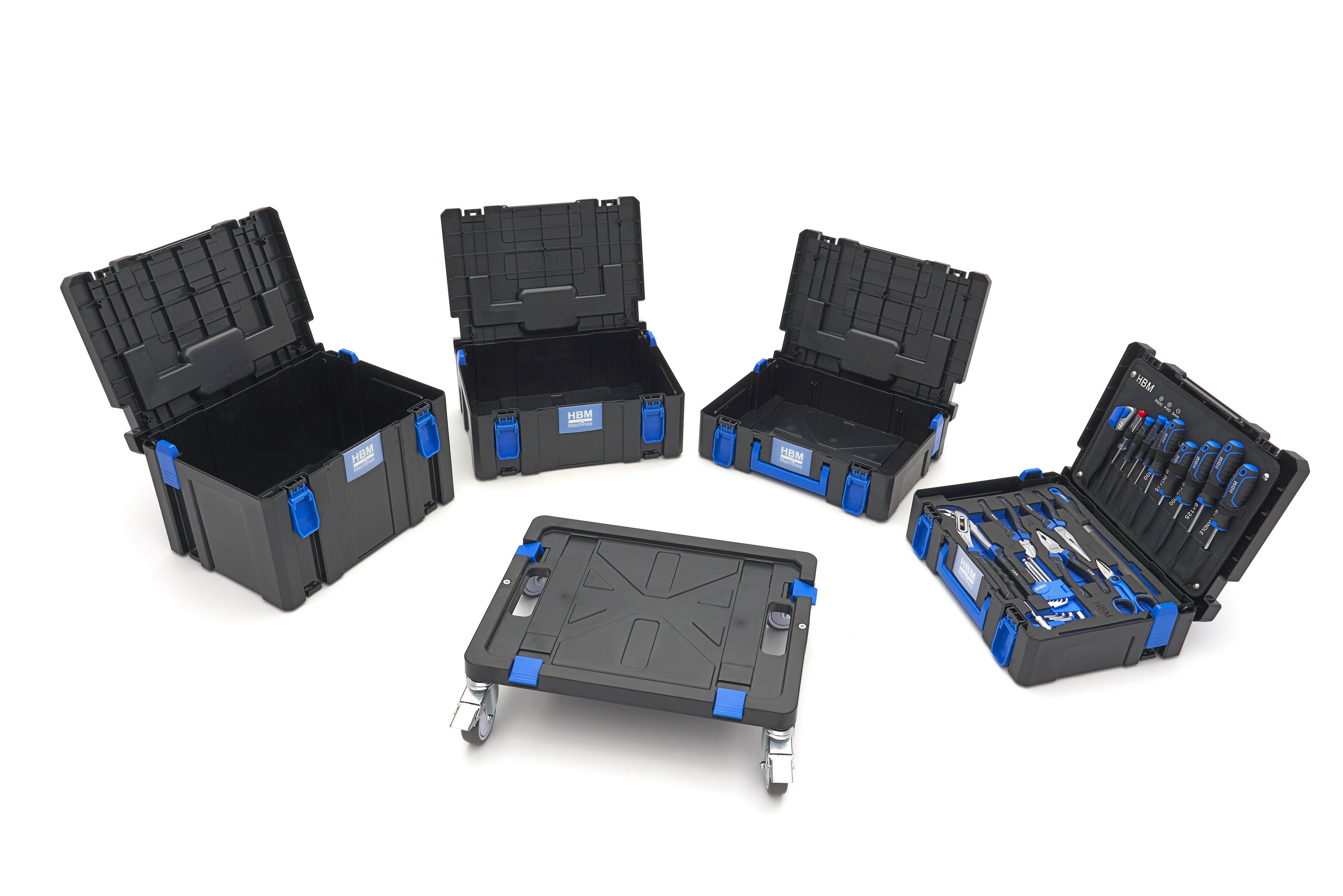HBM verrijdbare gereedschapskoffer set 105-delig Image 8