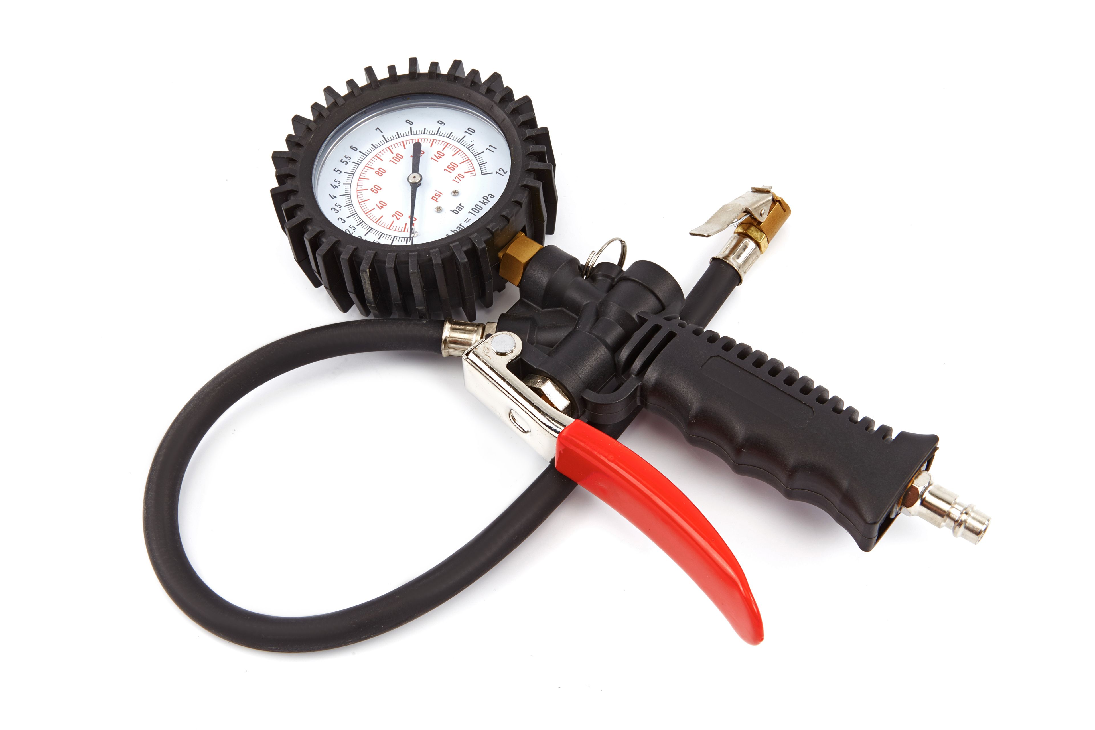 HBM Pompa per pneumatici professionale 0 - 12 bar Image 2