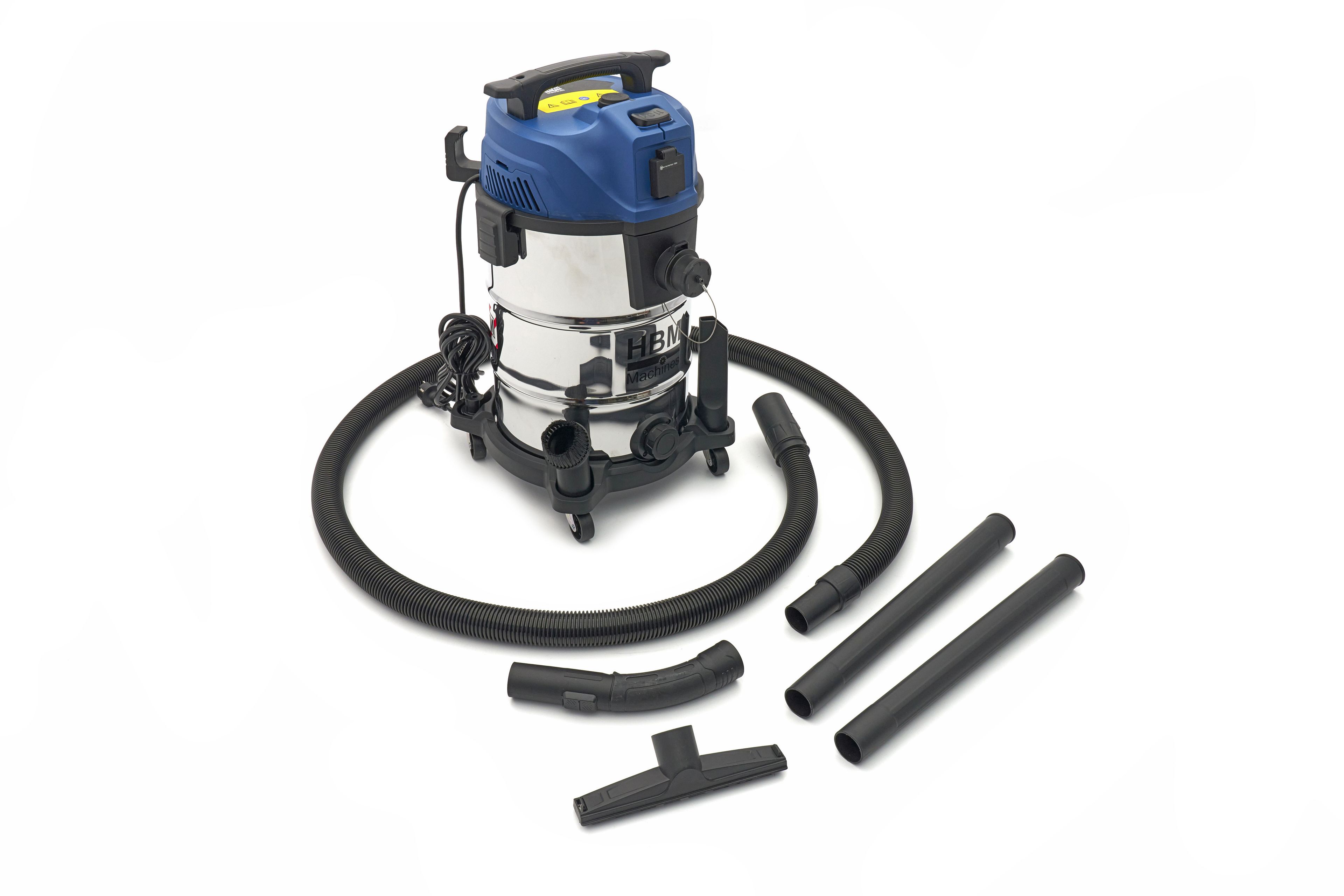 HBM bouwstofzuiger nat/droog 1300 Watt 30 liter M-klasse	 Image 6