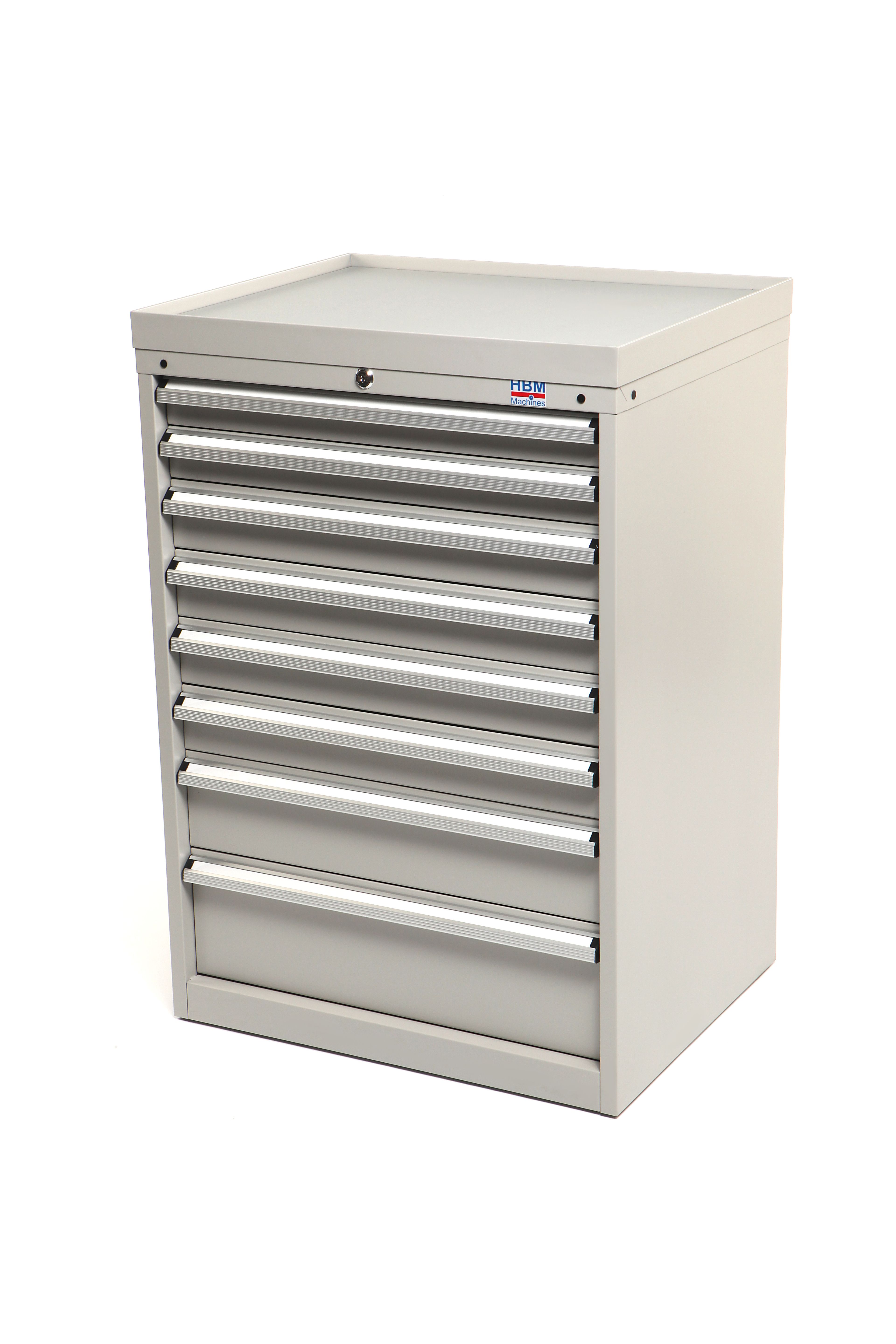 Armario de herramientas Profi HBM 8 cajones 72 x 58 x 100 cm beige
