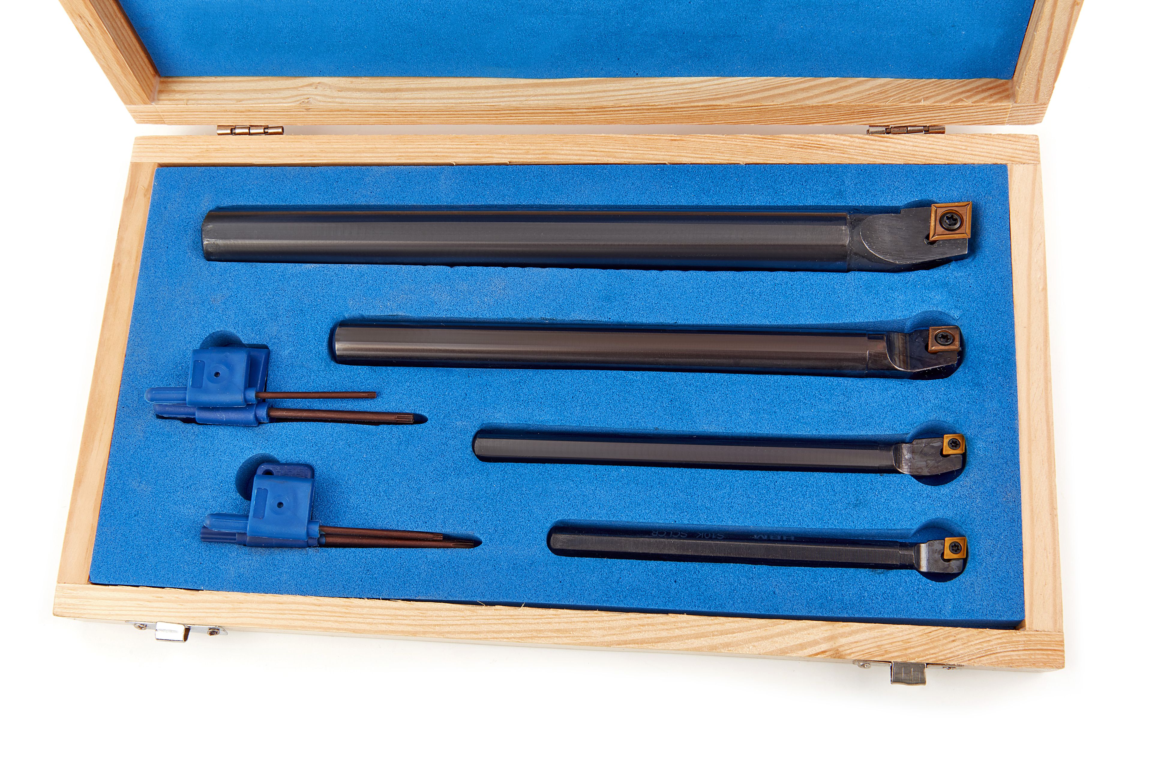 Jeu de ciseaux de tournage intérieur HBM de quatre pièces avec plaquettes HM Image 6