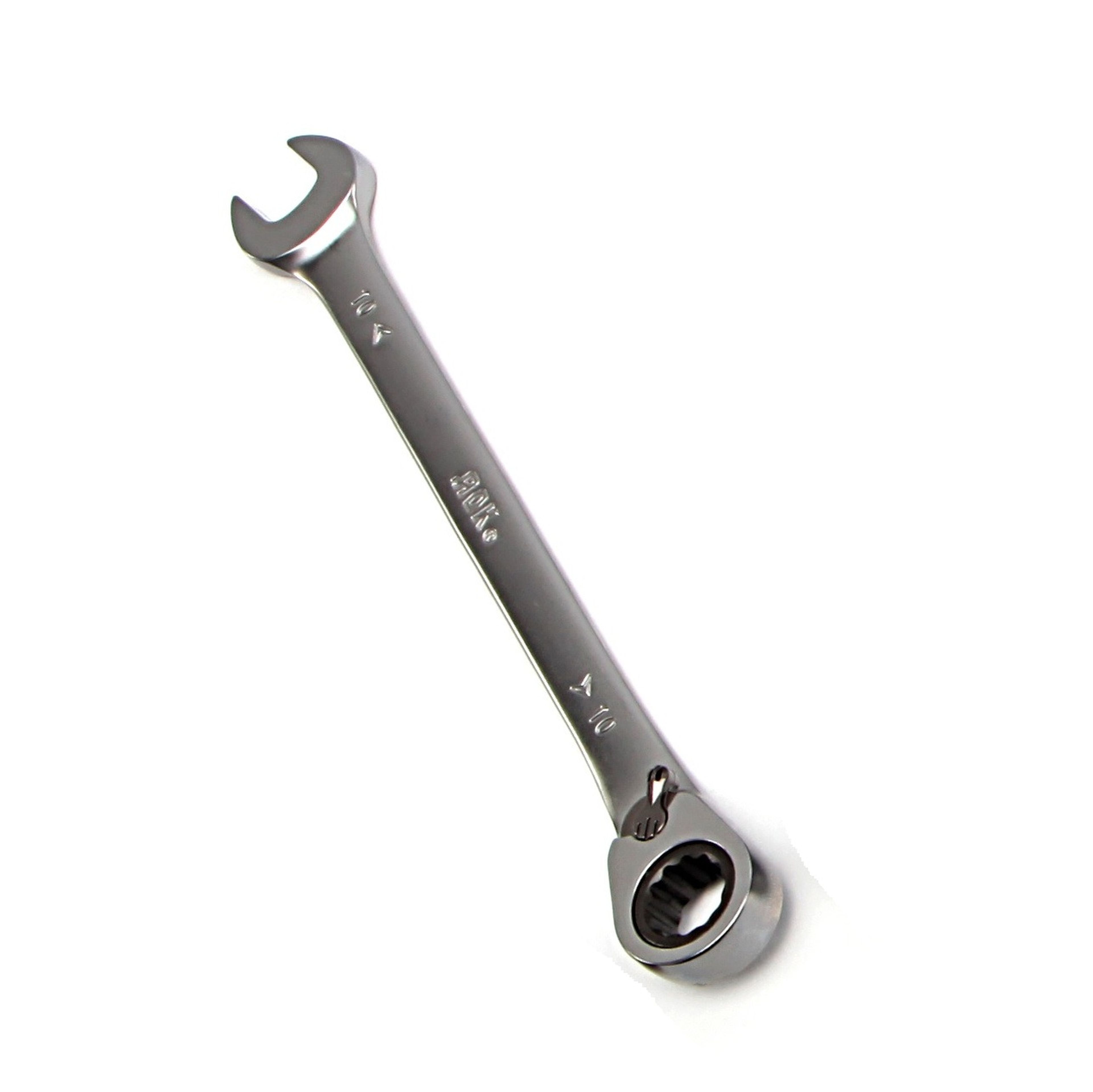 AOK 10 mm Clé à cliquet réversible professionnelle - Clé à fourche
