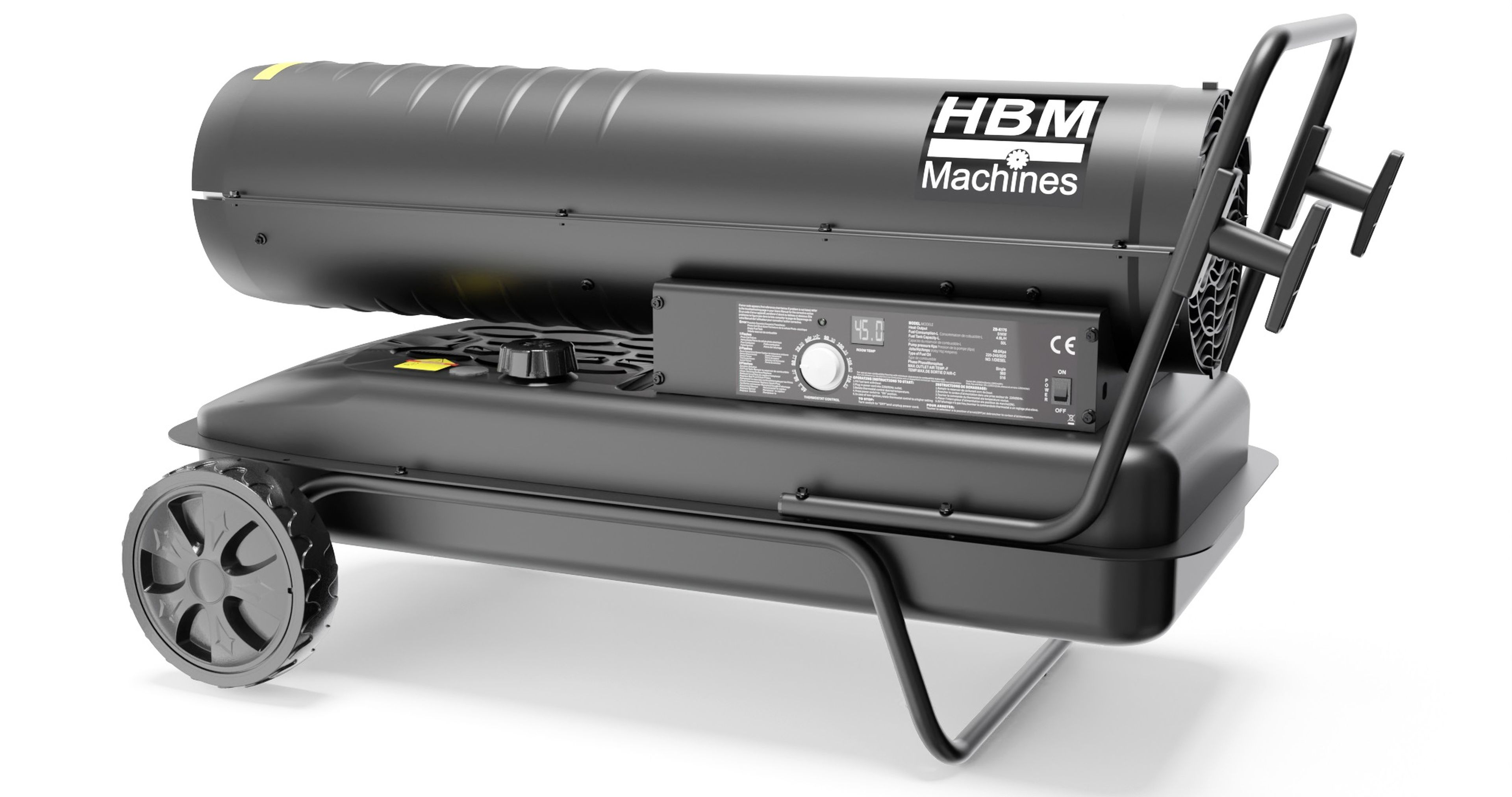 Chauffage diesel mobile HBM 50 000 watts Image 4