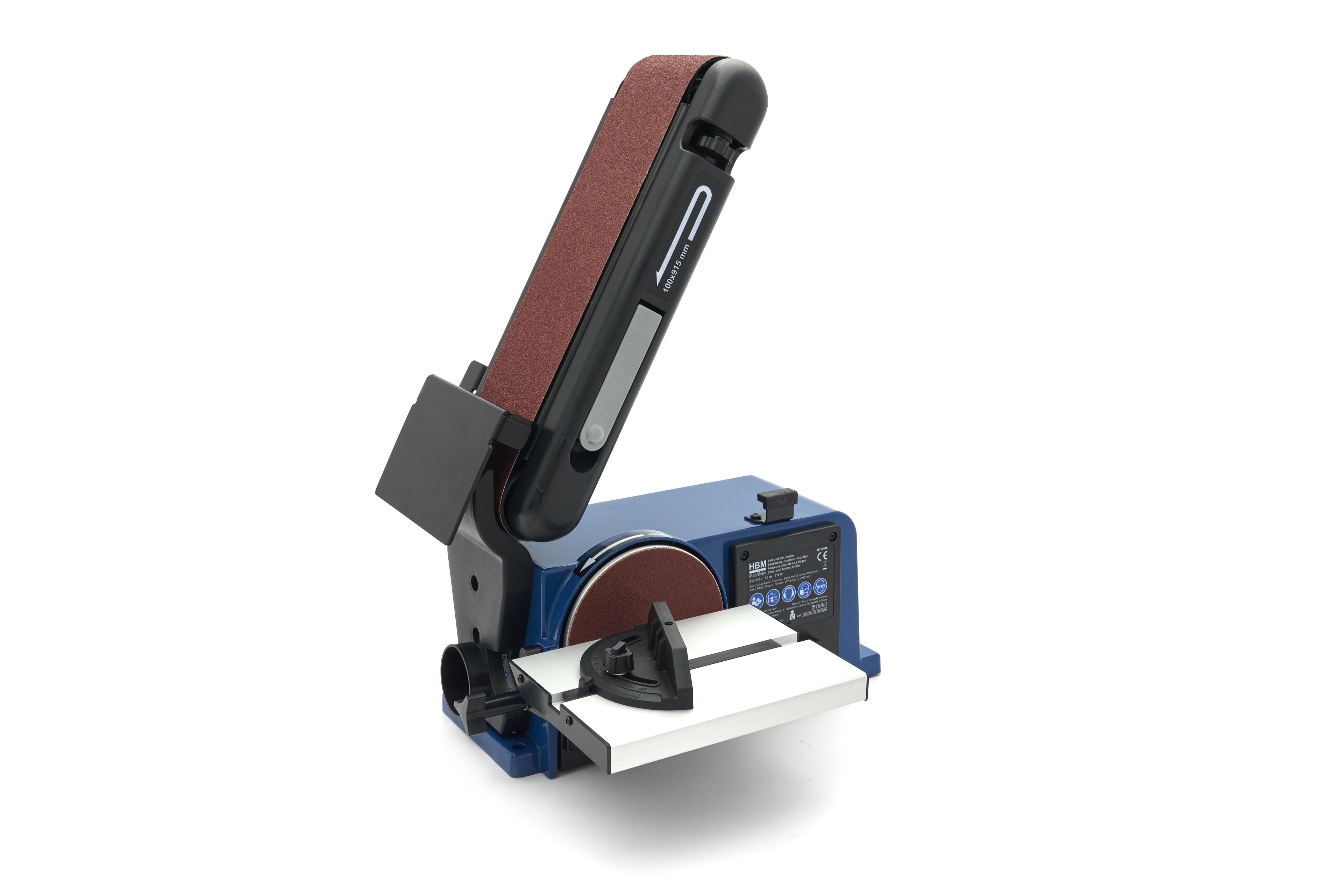 HBM Band- und Tellerschleifmaschine 100 × 915 mm Image 13