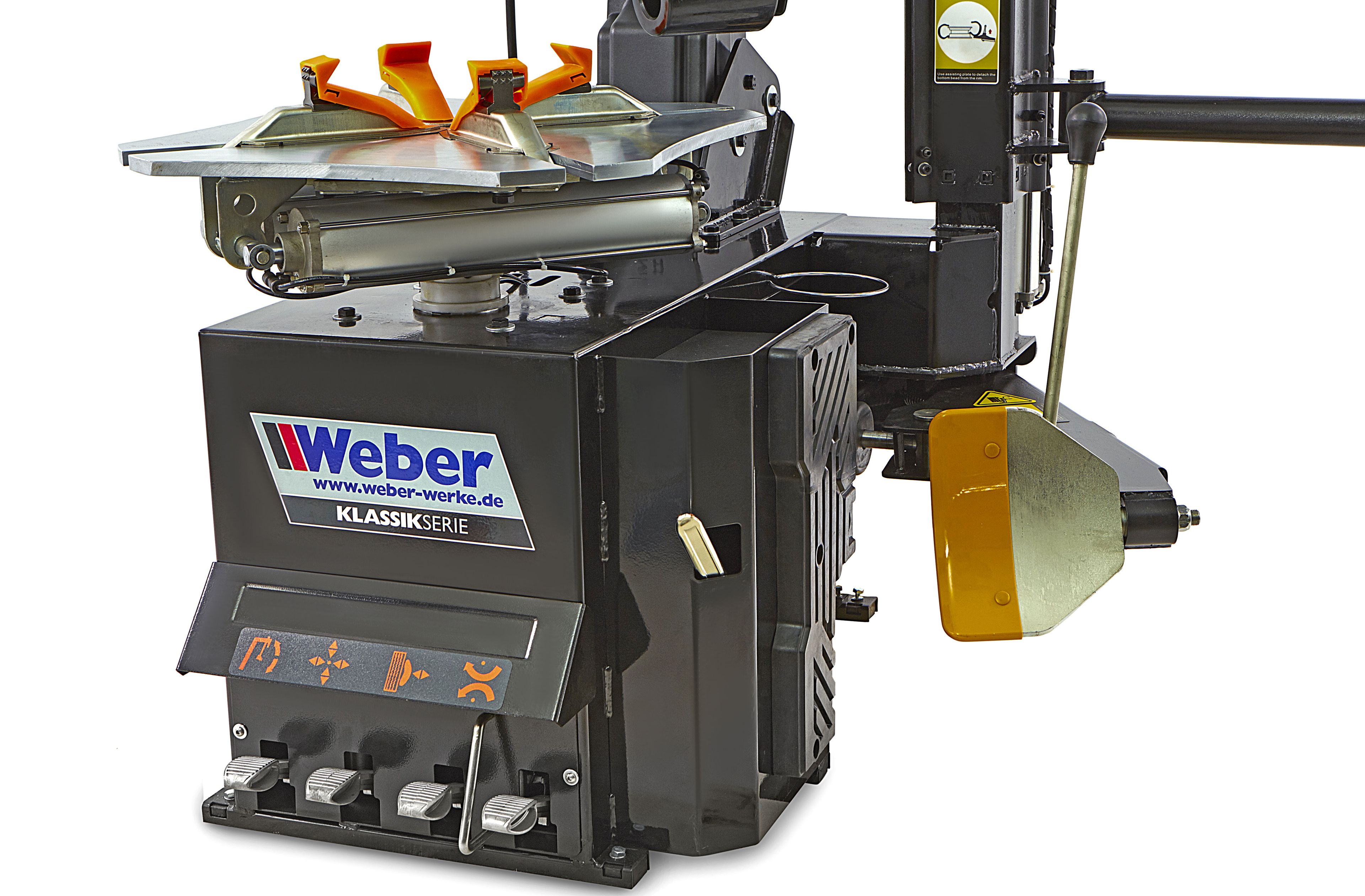 Weberwerke Profi Bandendemonteermachine Met Hulparm - HEAVY DUTY - 140092A-v-1 en 40095 H-1024 Image 9