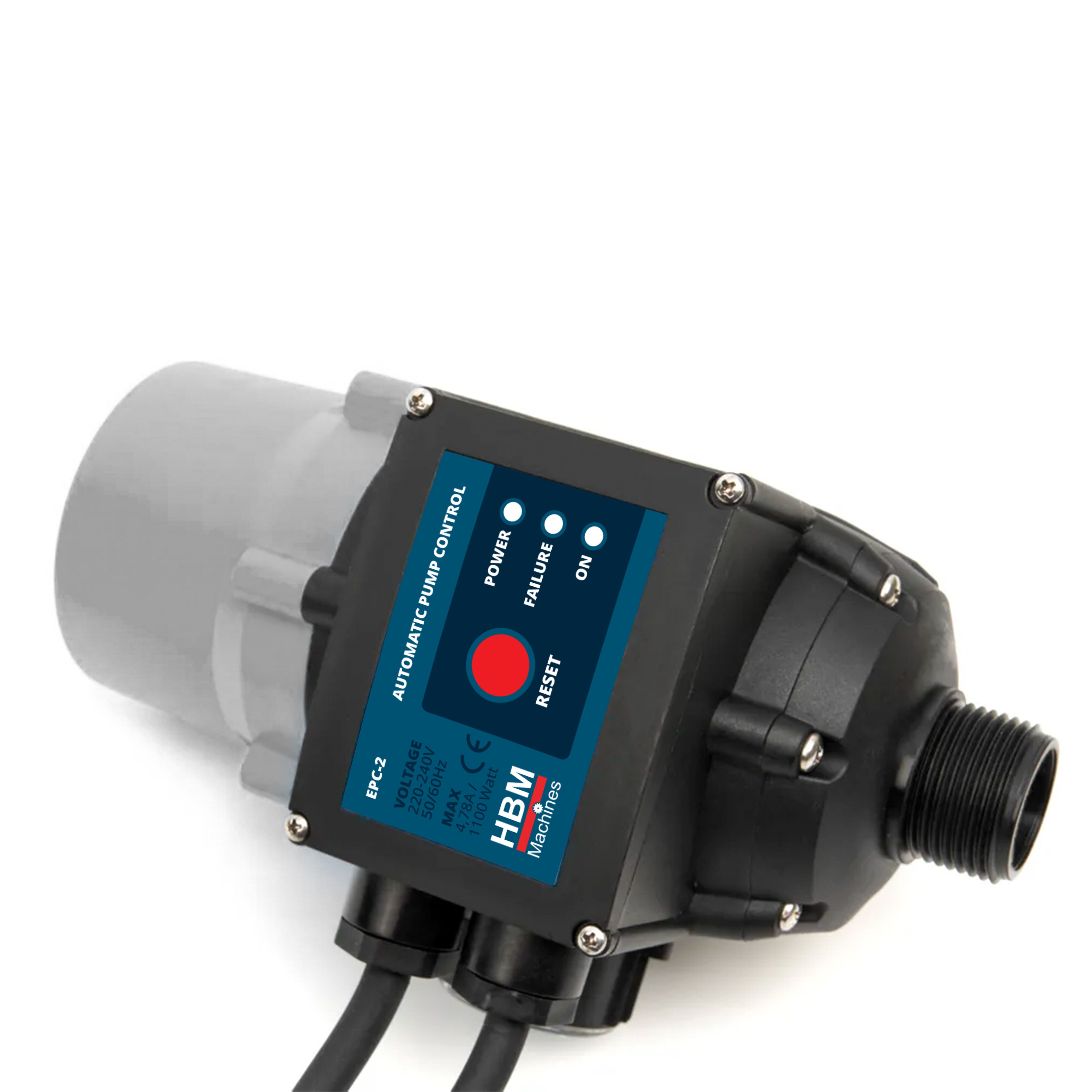 Interruttore di Pressione Elettronico HBM Per Pompa D'Acqua Da 1,5 A 10 Bar Inclusi Cavi Modello 2 Image 4