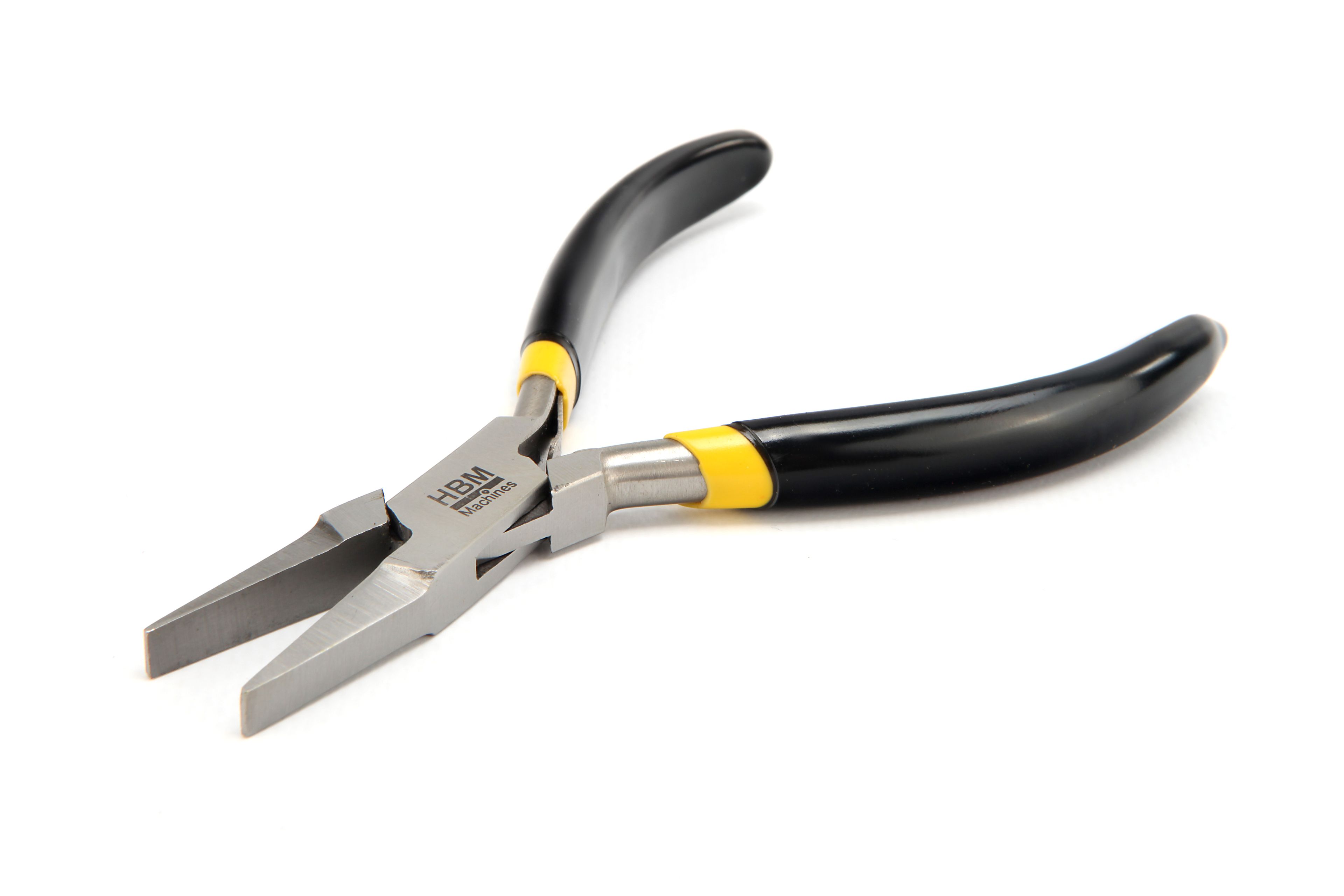 HBM RVS Precisie Tang met Platte Bek