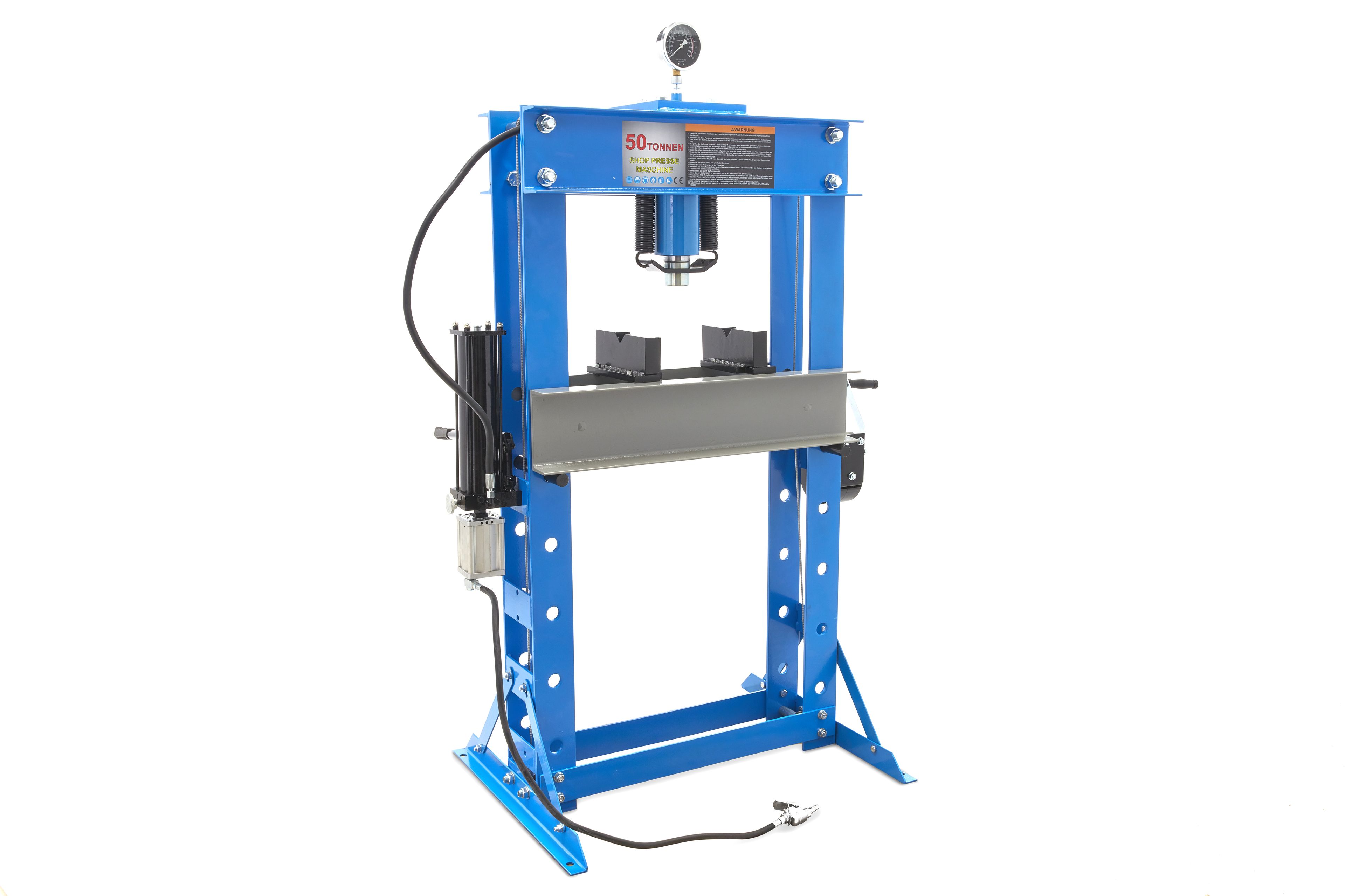 HBM Presse d'atelier pneumatique professionnelle de 50 tonnes Image 3