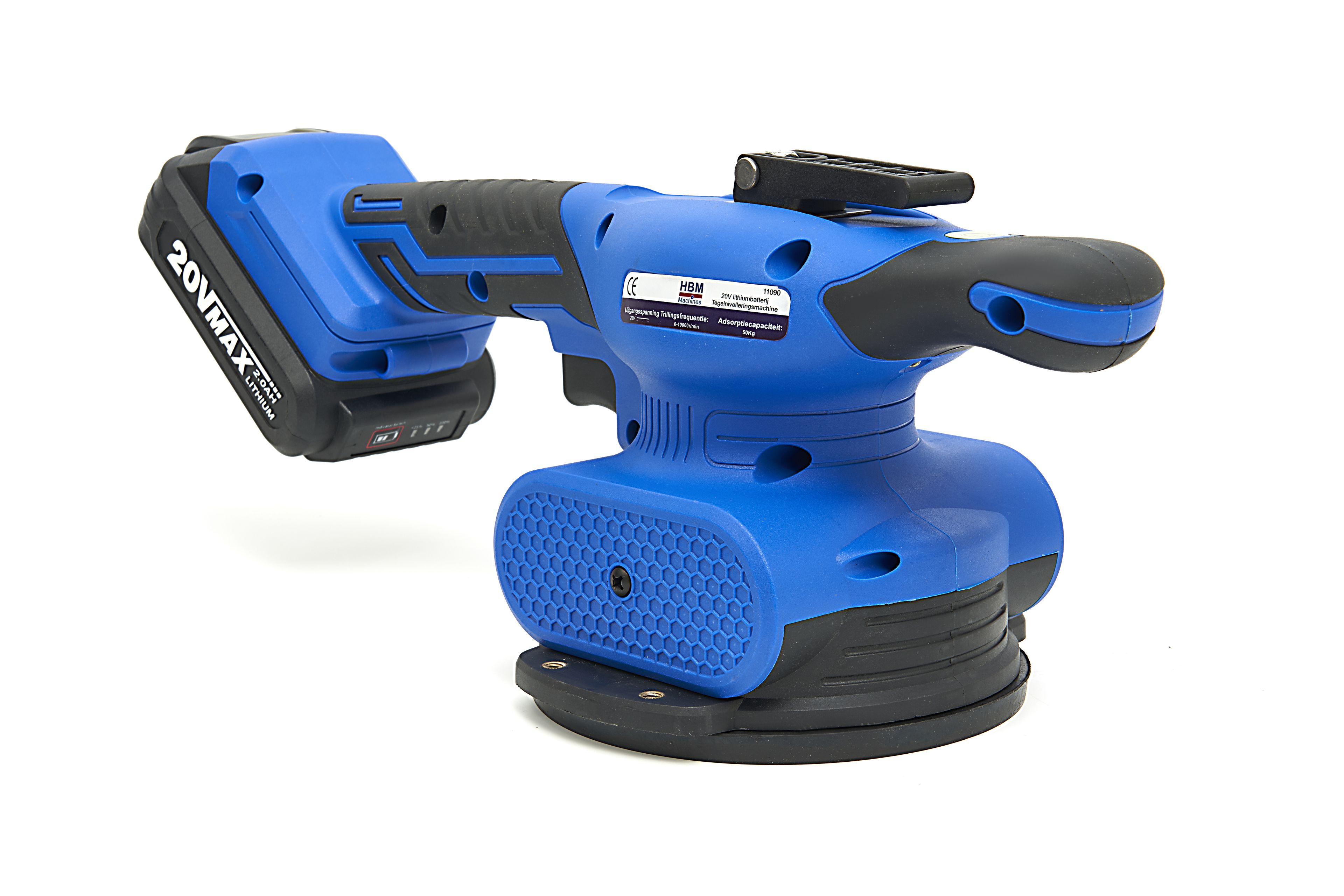 HBM 20 Volt 2.0Ah Vibrerende Tegeldrager Image 3