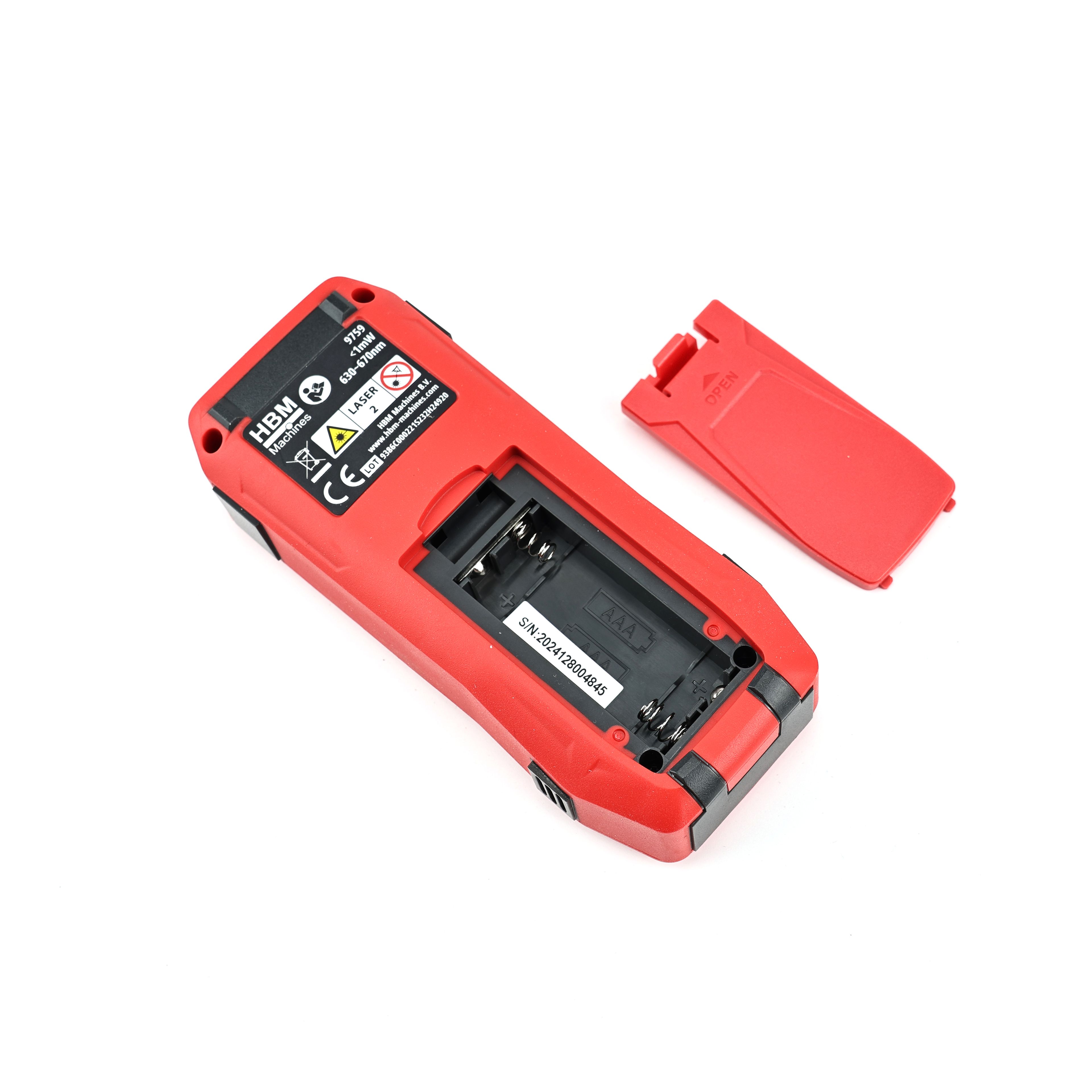 HBM Professionele 50 Meter Laser Afstandsmeter Image 4