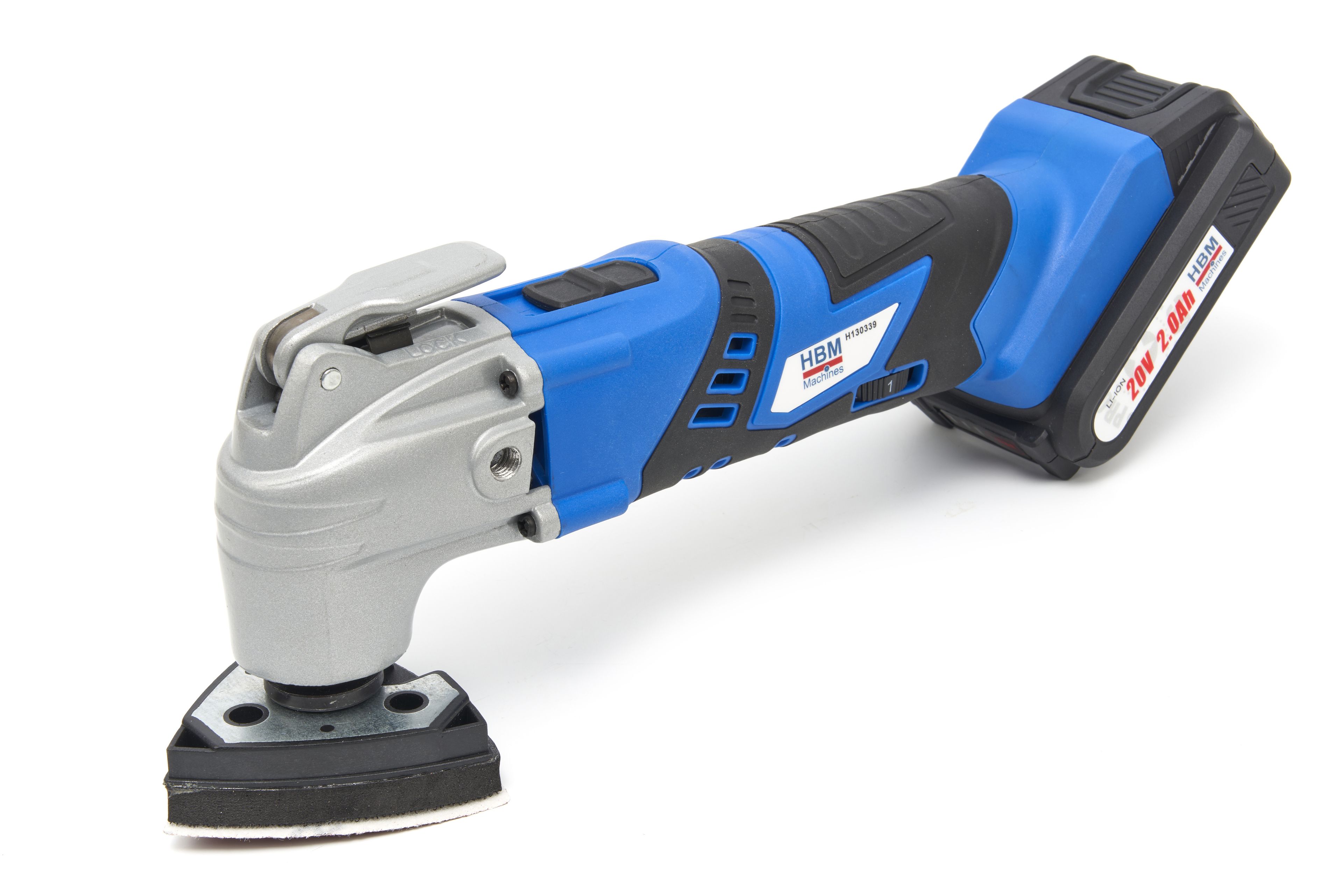 HBM 20 Volt 2.0AH Multitool Professionale Con 2 Batterie Image 5