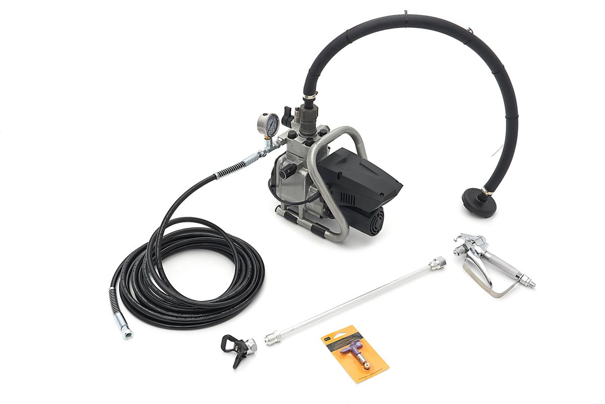 Conjunto de máquina de pulverización HBM Airless de alta presión 1400 vatios