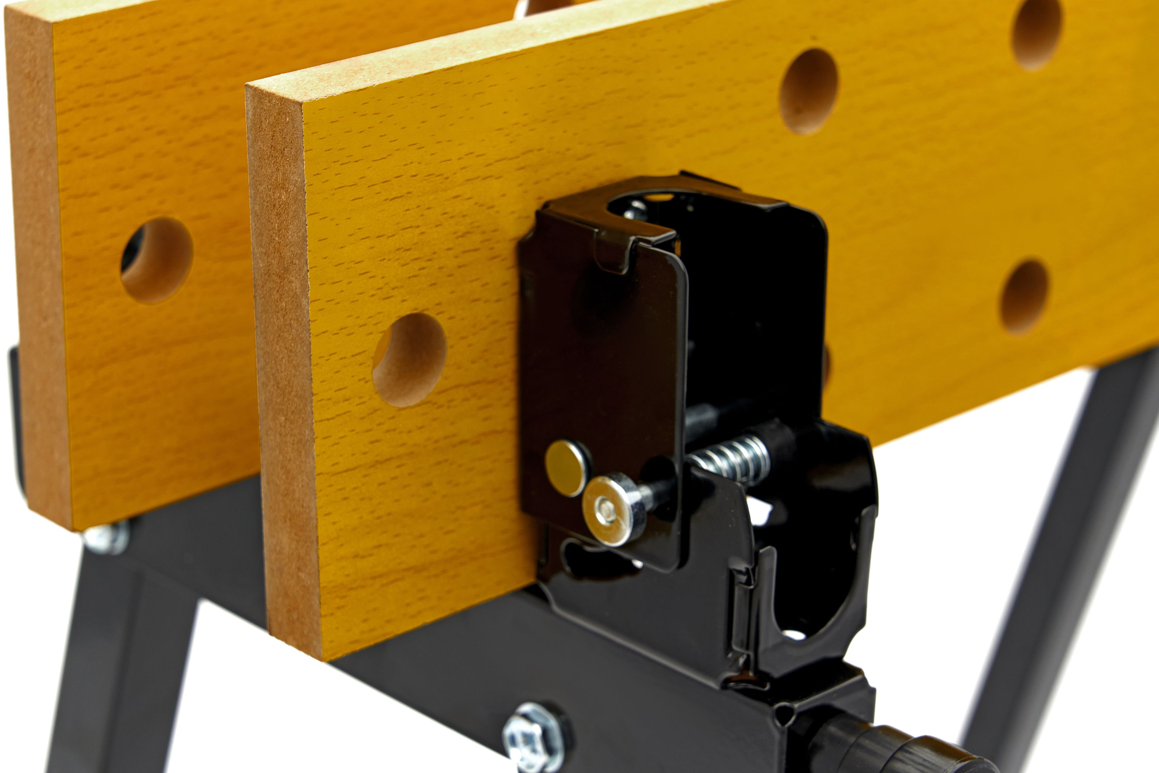 Établi portable pliable et lourd HBM avec plan de travail inclinable et 150 kg. Capacité Image 7