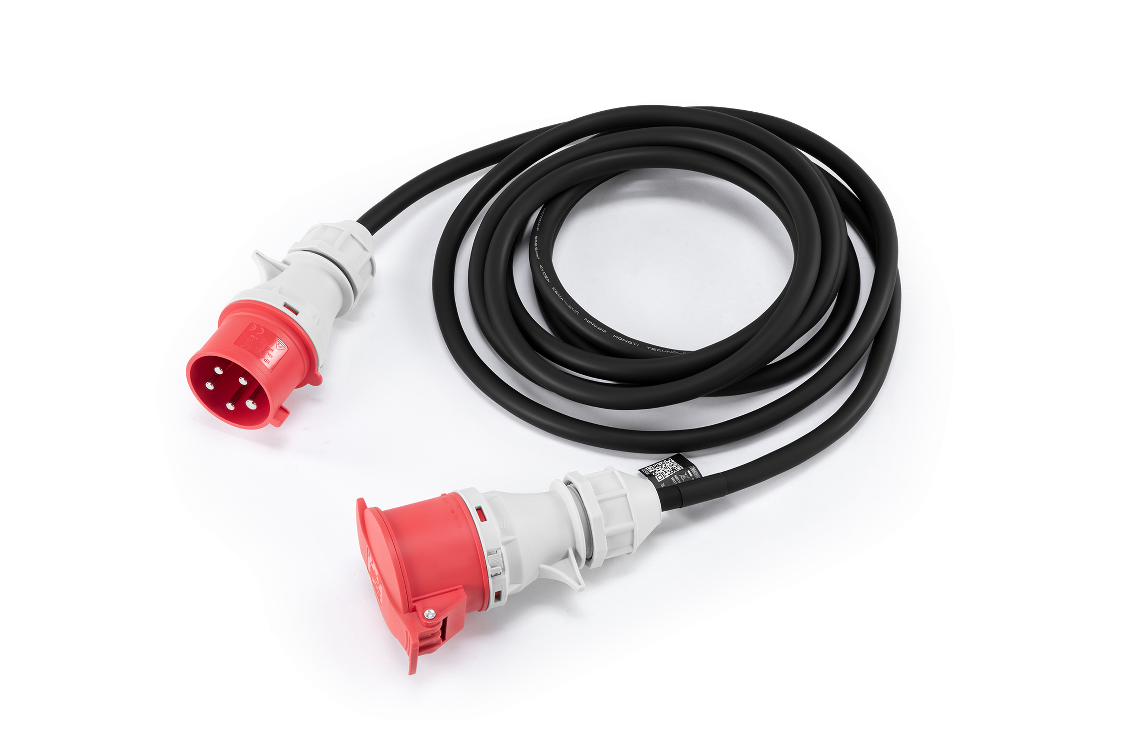 HBM CEE verlengsnoer 32A H07RN-F 5G2.5mm²-5m IP44 5 m Image 3