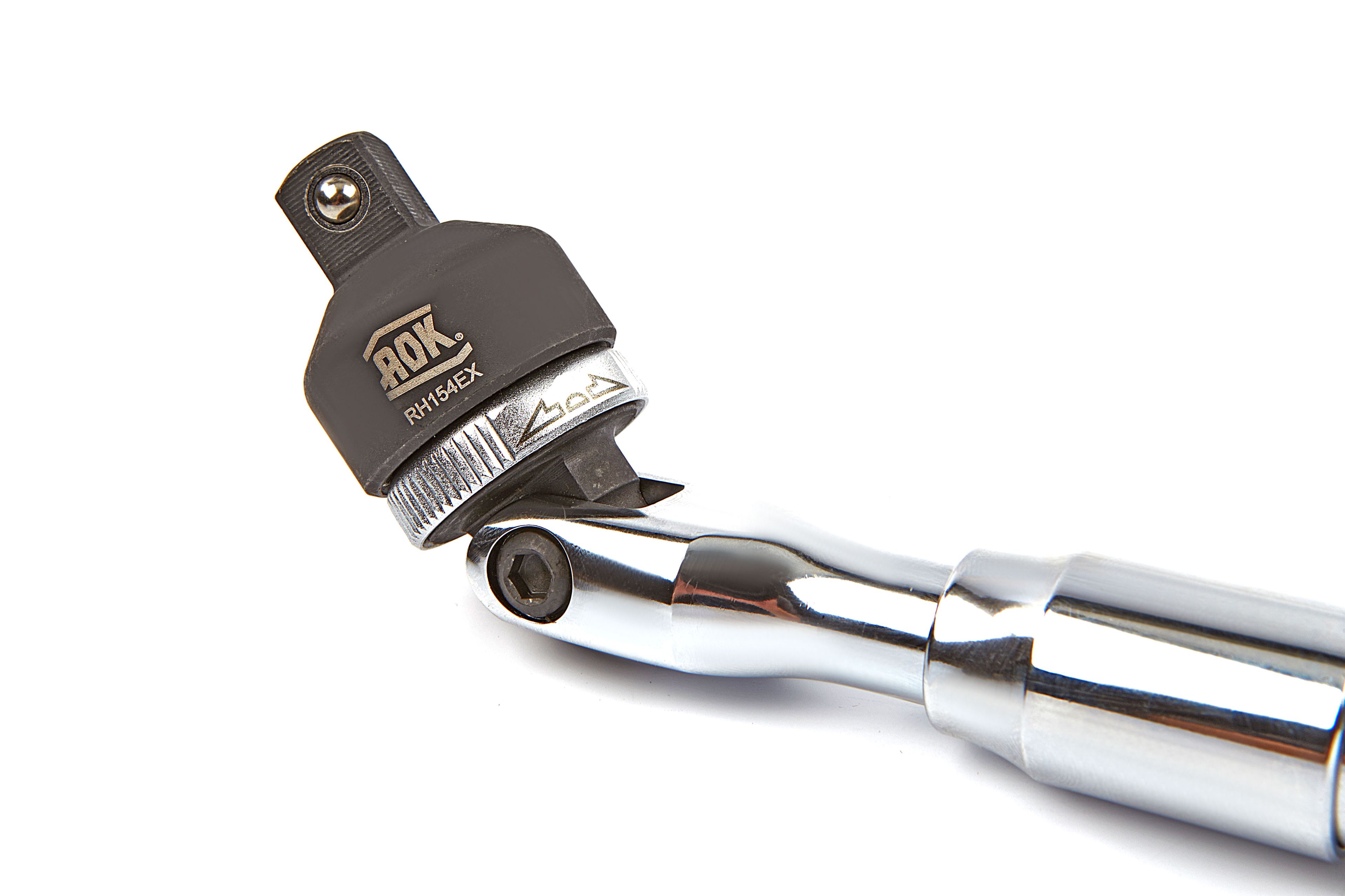 AOK 1/2 pollice Chiave Professionale A Ingranaggio Con Testa Inclinabile e Rovesciabile Image 3