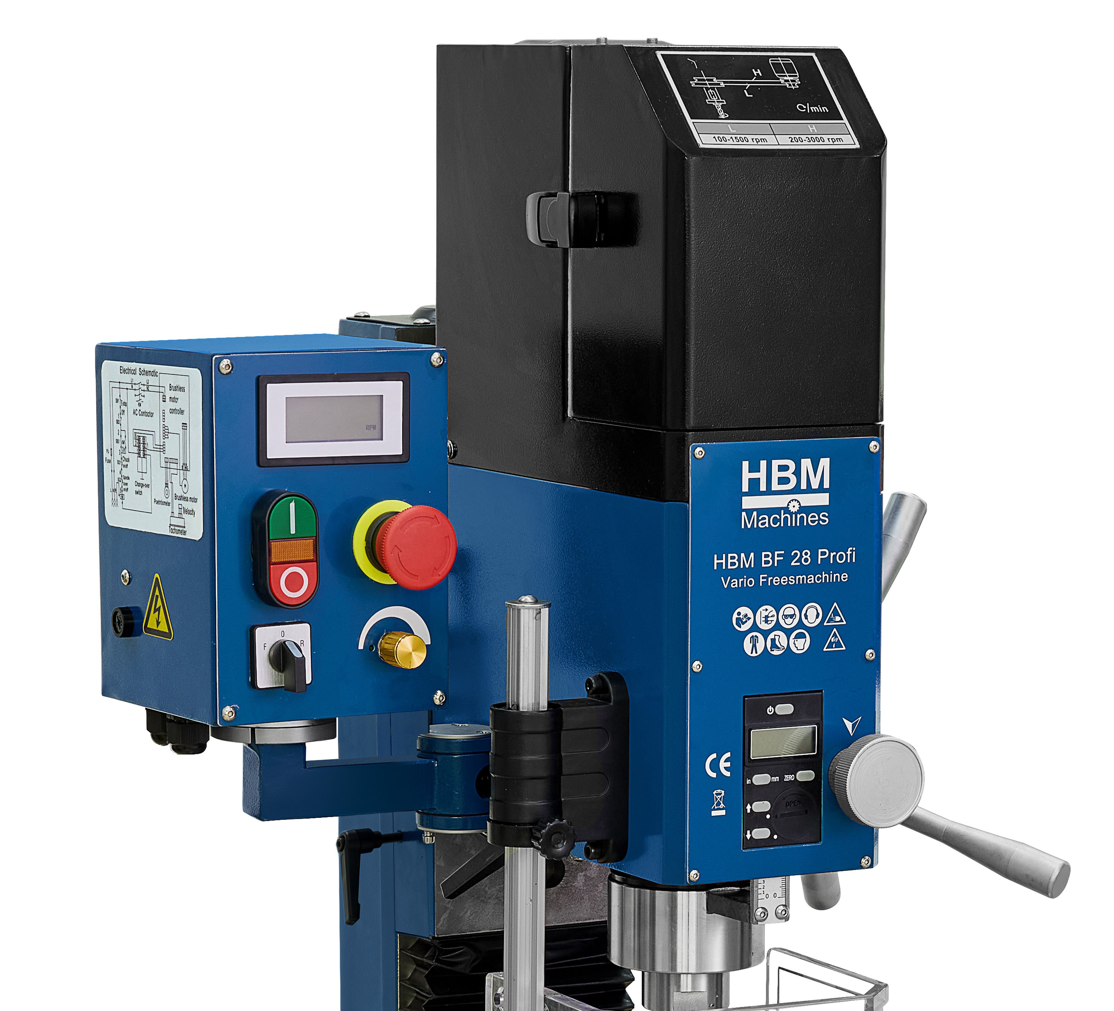HBM freesmachine BF 28 profi vario Image 4