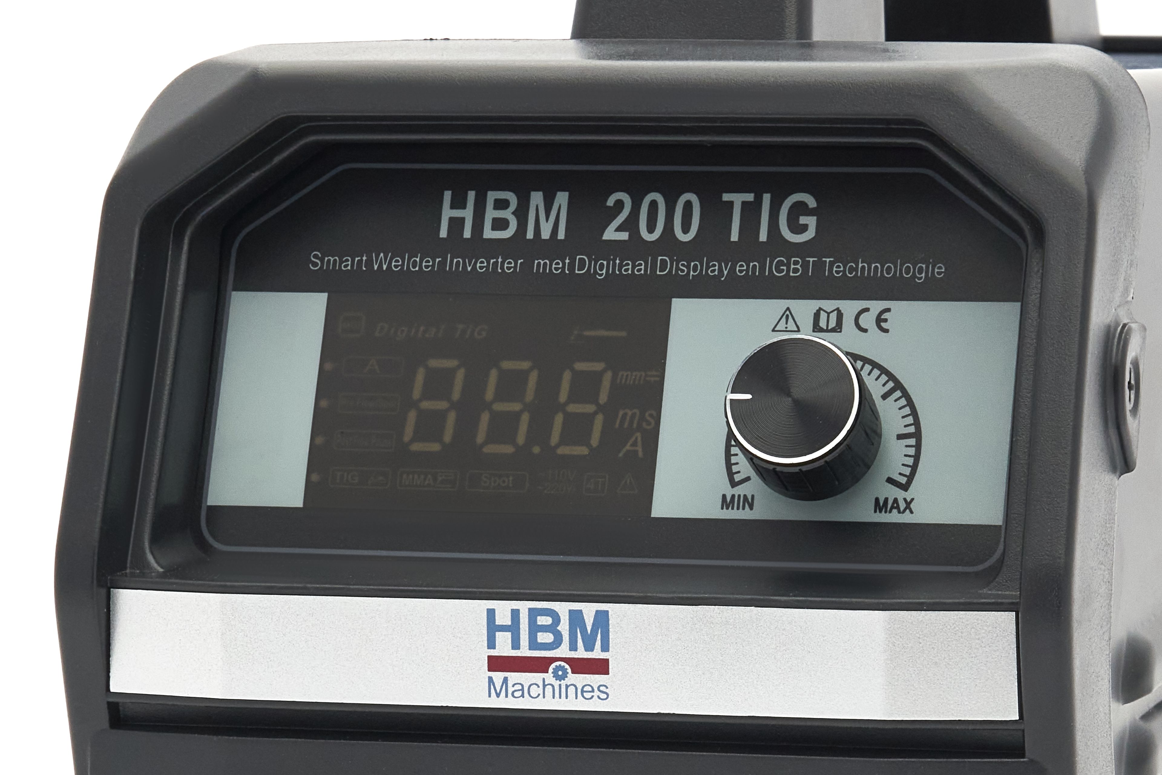 HBM 200MAX WIG Smart Welder Inverter mit Digitalanzeige und IGBT-Technologie Image 8