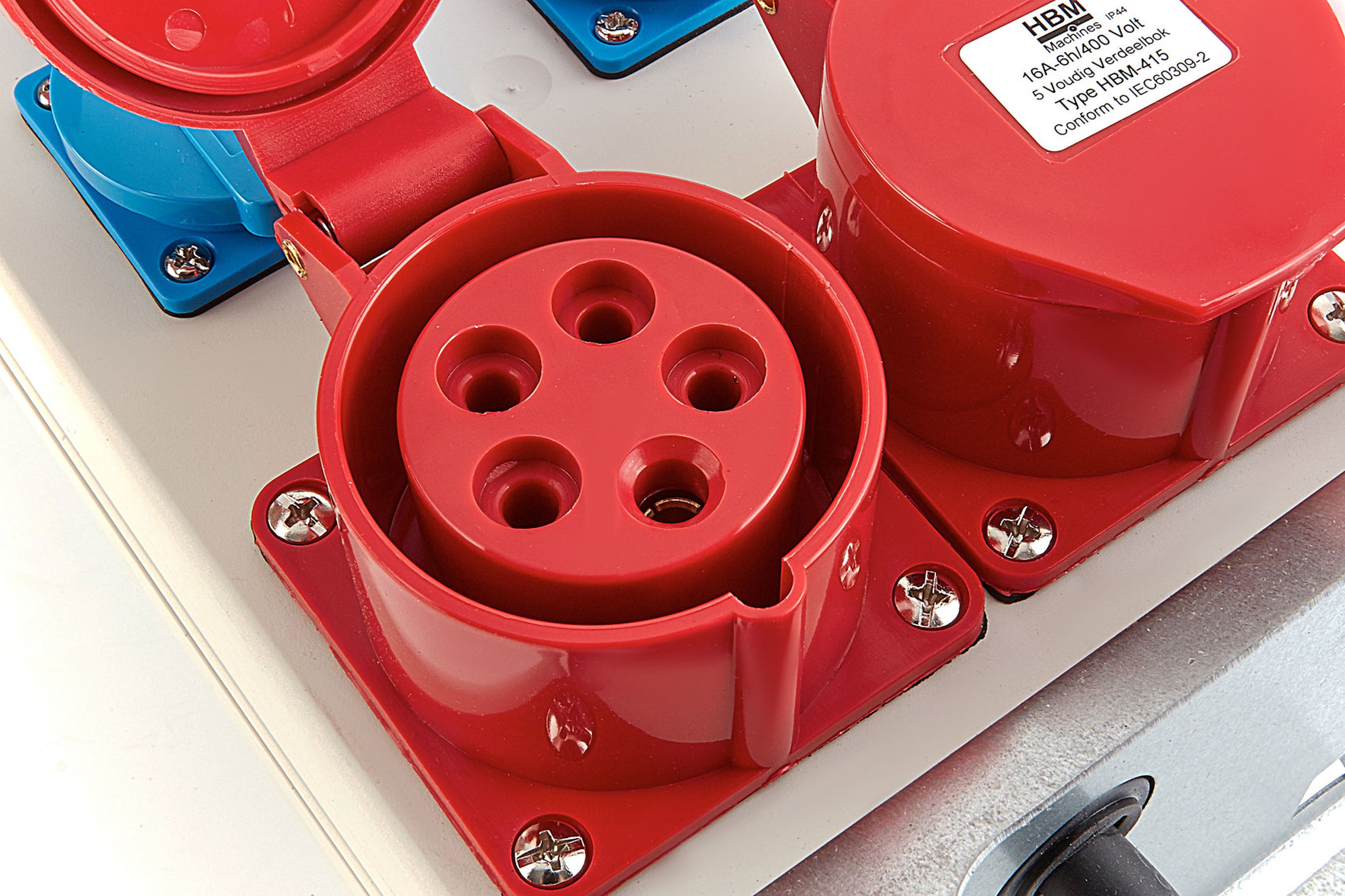 HBM 2 x 400 Volt en 4 x 230 Volt Verdeelblok - Randaarde Image 10