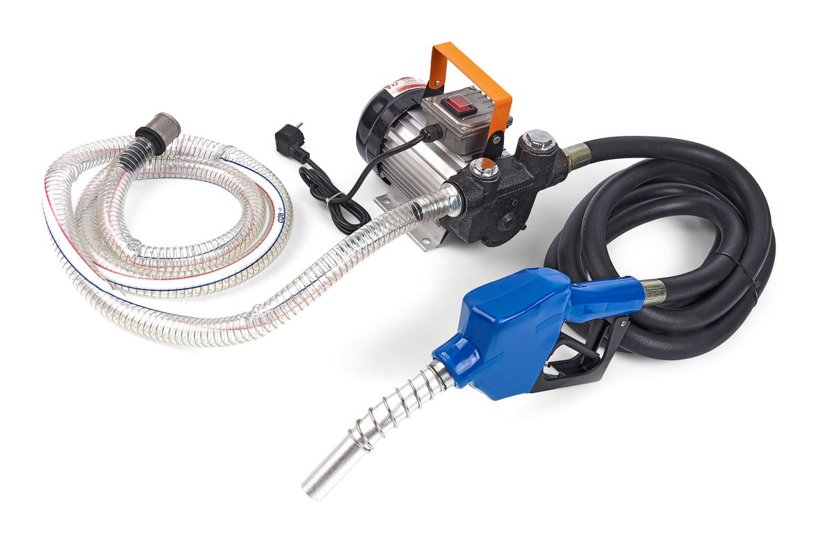 HBM Bomba diesel eléctrica de 230 voltios, bomba de aceite combustible de 550 vatios