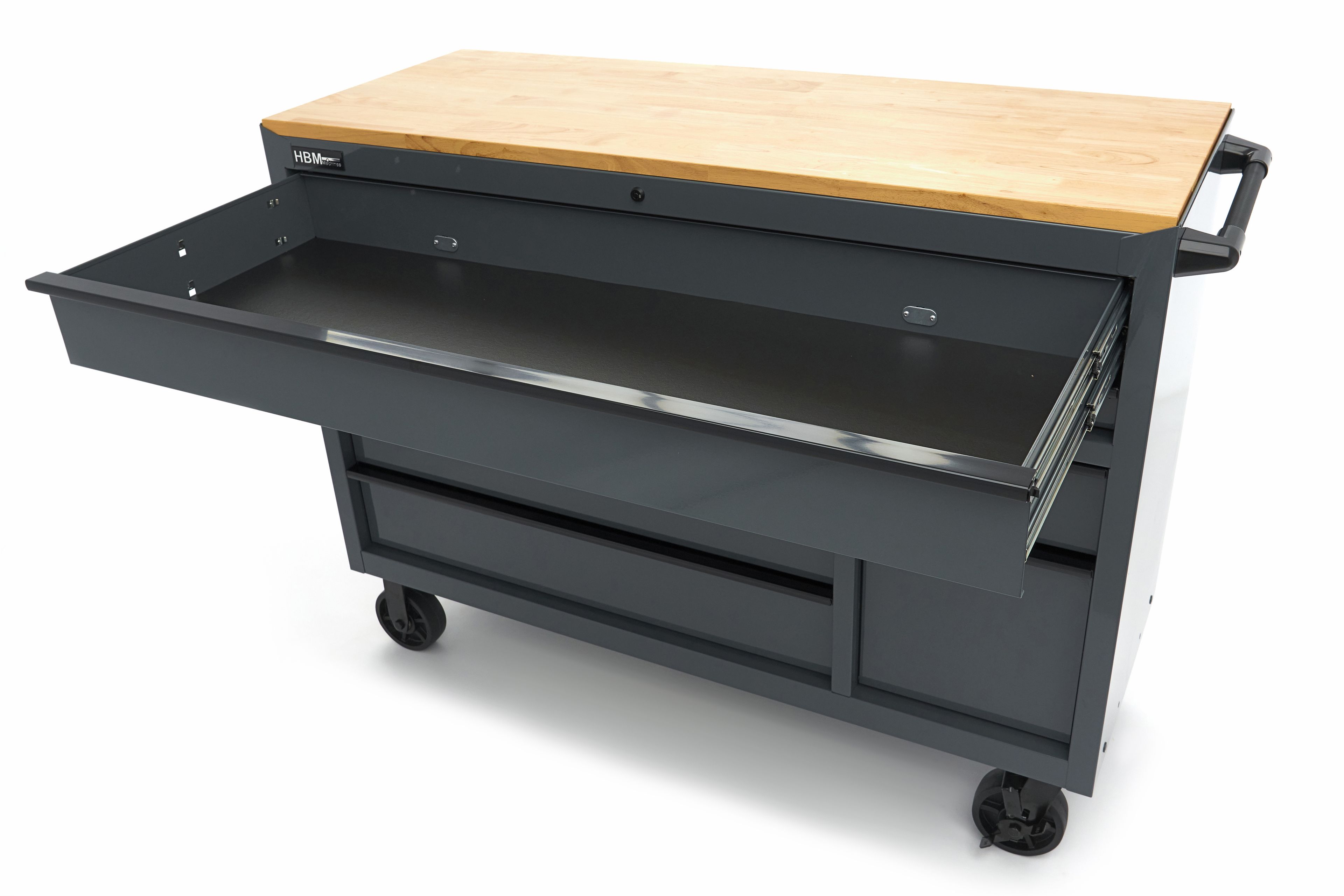 HBM gereedschapswagen, 8 laden, 142 cm, grijs Image 16