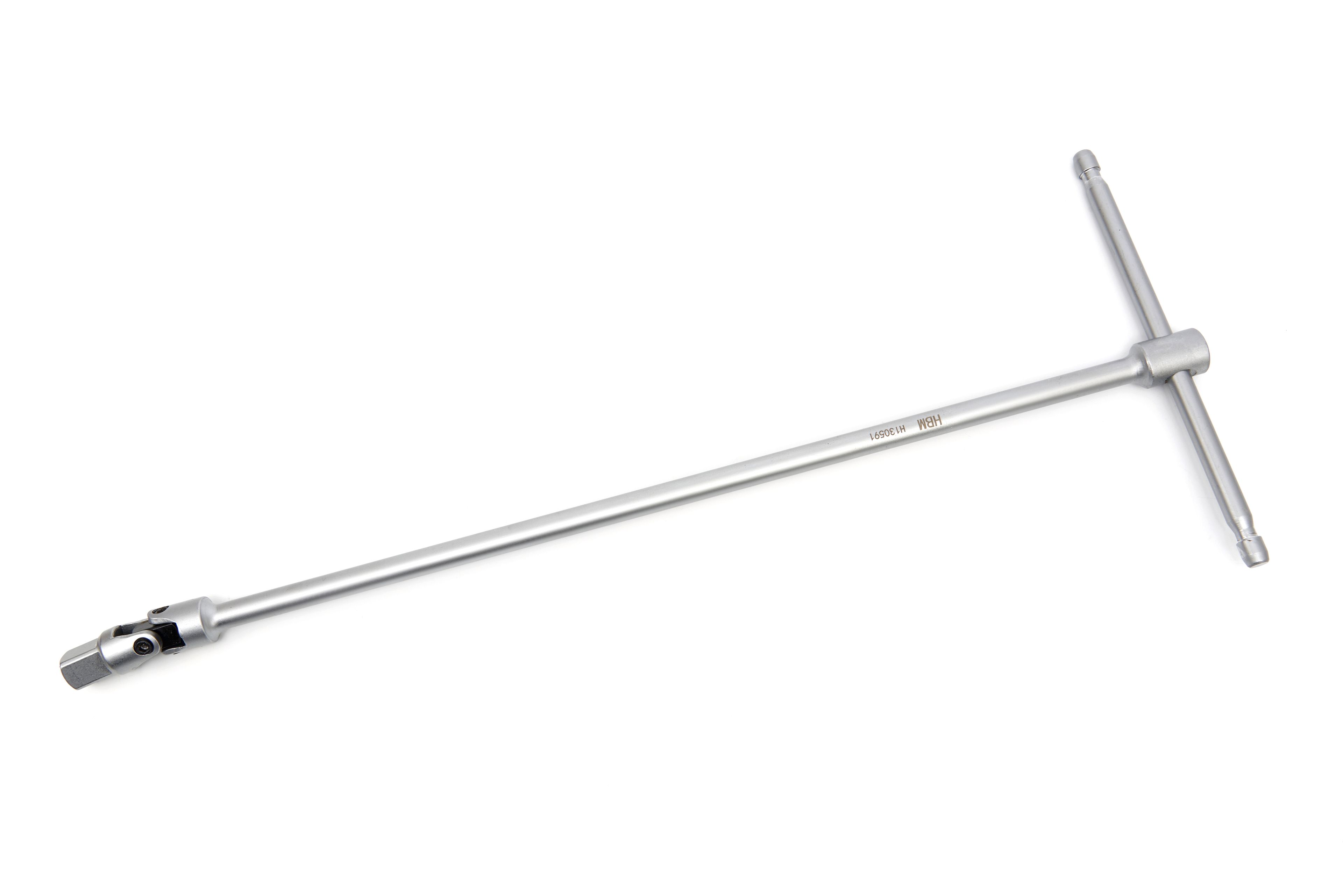 Clé en T extra longue HBM avec joint de cardan 400 mm 1/2 pouce Image 2