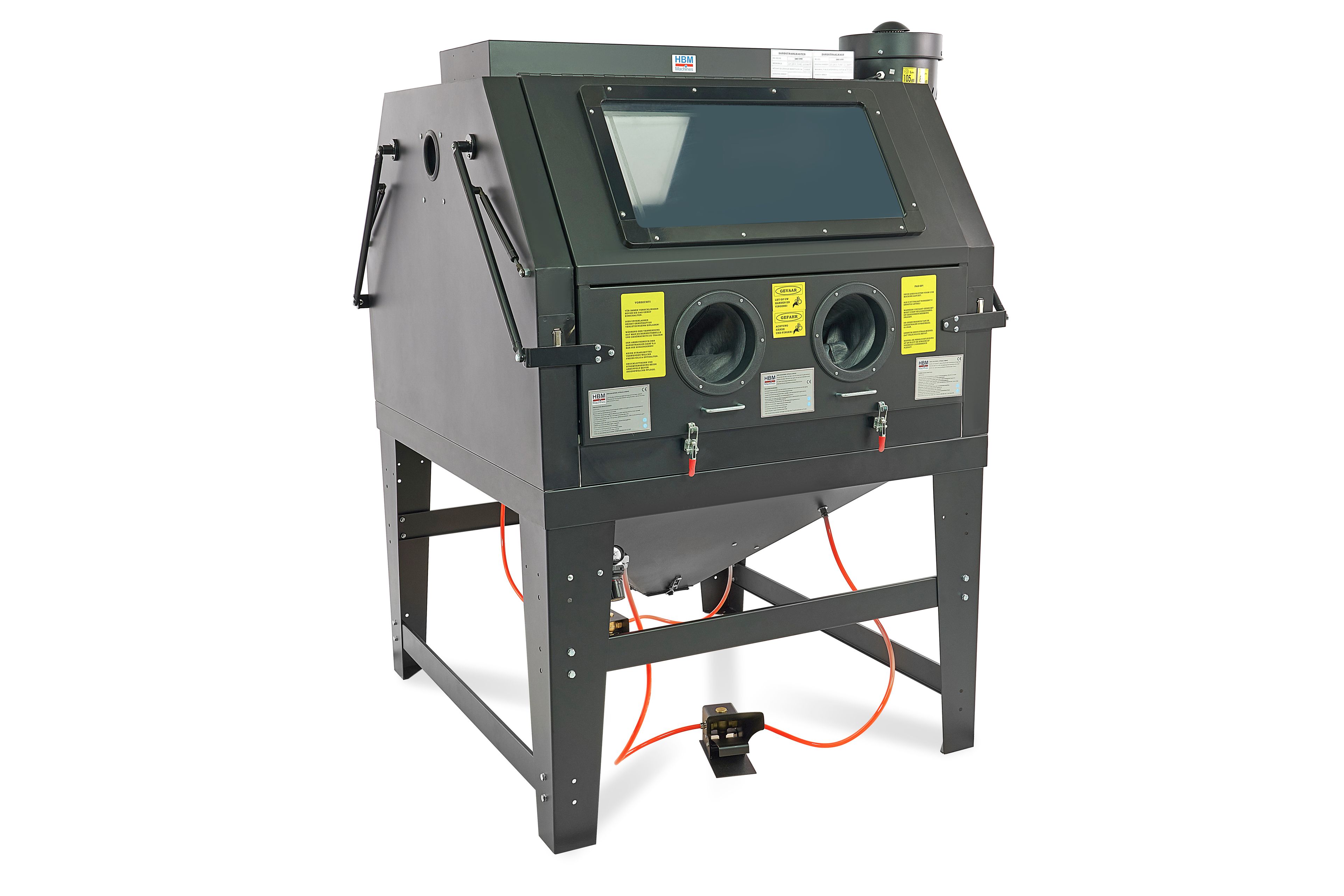 Cabine anti-explosion noire HBM SBC 1200 avec extraction Image 16