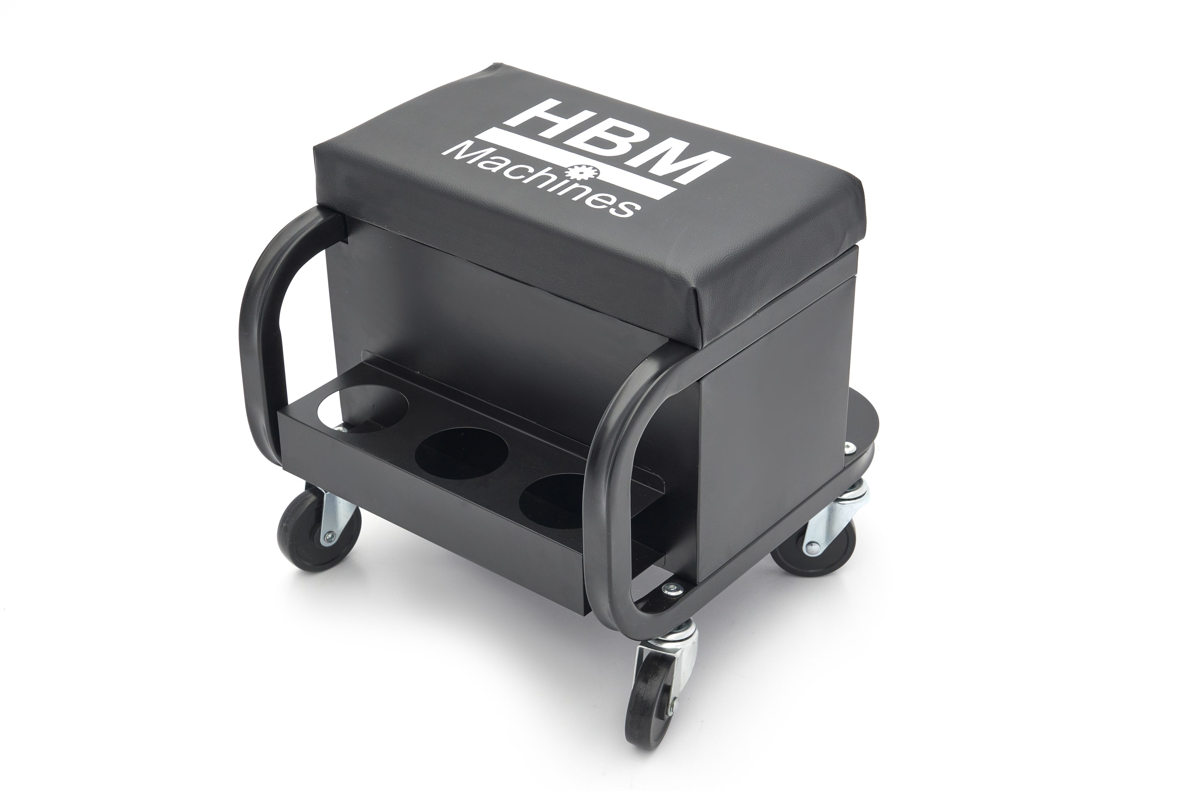 Sedia professionale da officina HBM, sgabello con 3 cassetti Image 6