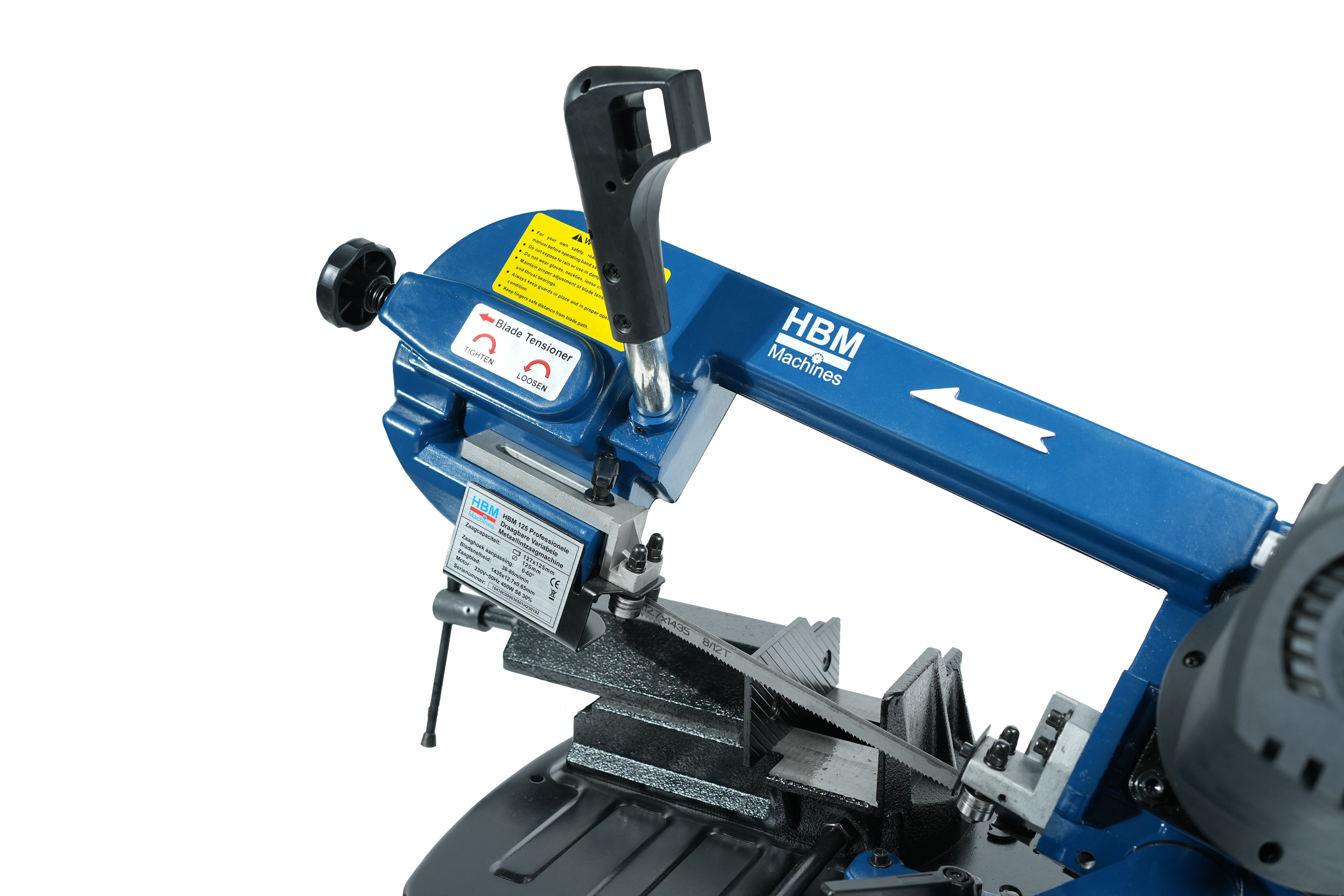HBM 125 scie portable professionnelle à ruban pour divers métaux Image 6