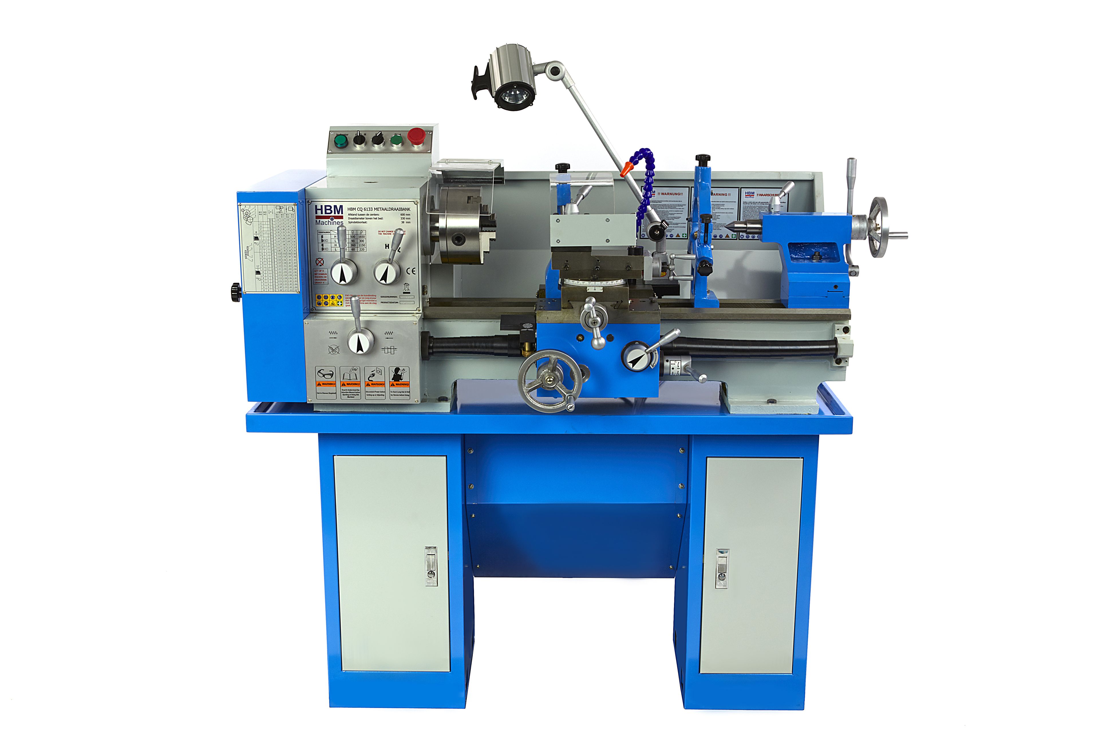 HBM metaaldraaibank 330 X 600 compleet 230 V Image 2