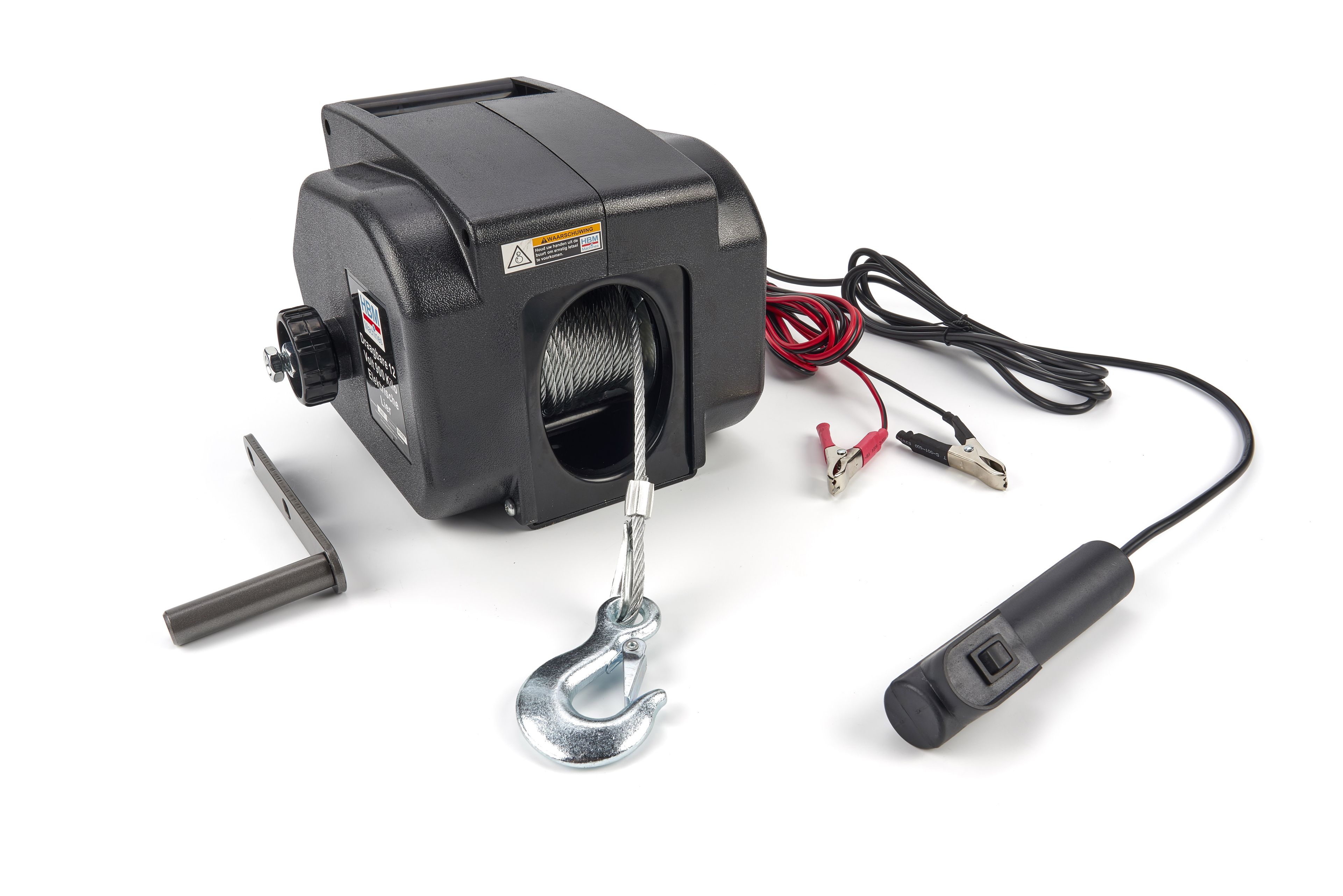 HBM draagbare elektrische lier 12 Volt 900 kg Image 4