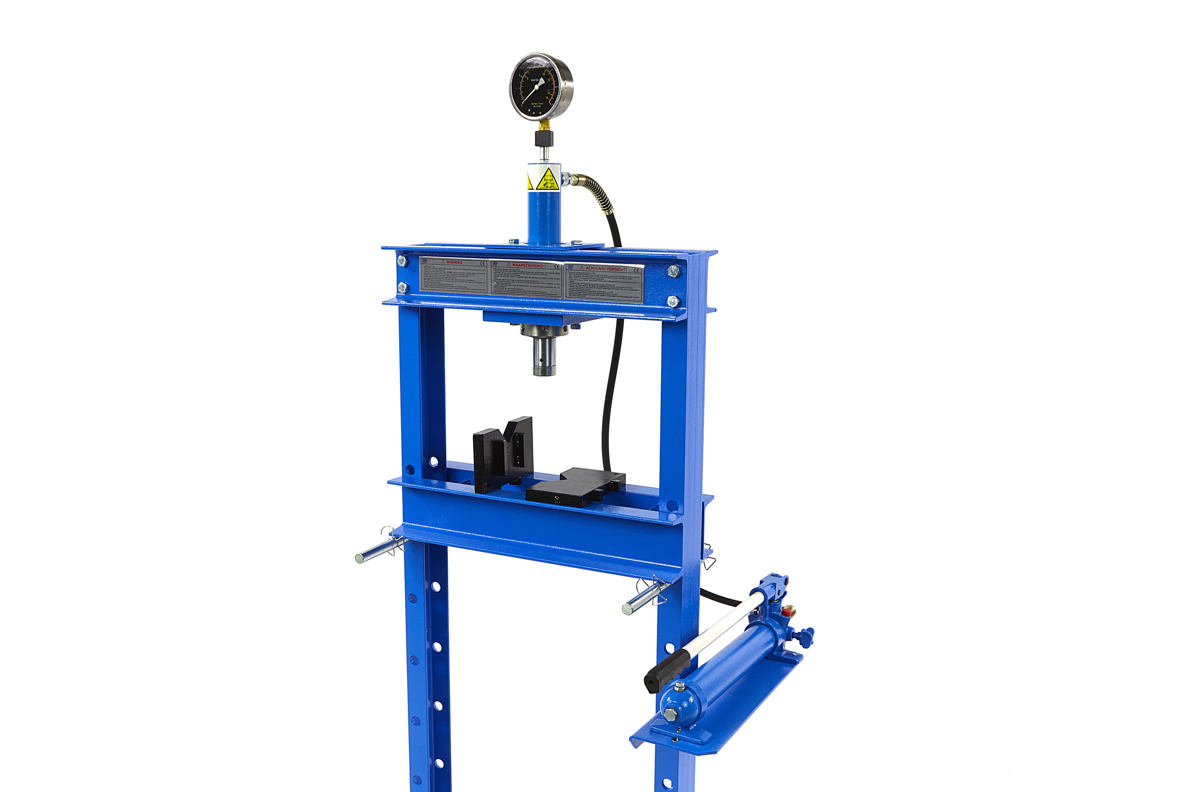 HBM Presse d'atelier hydraulique de 12 tonnes Image 2