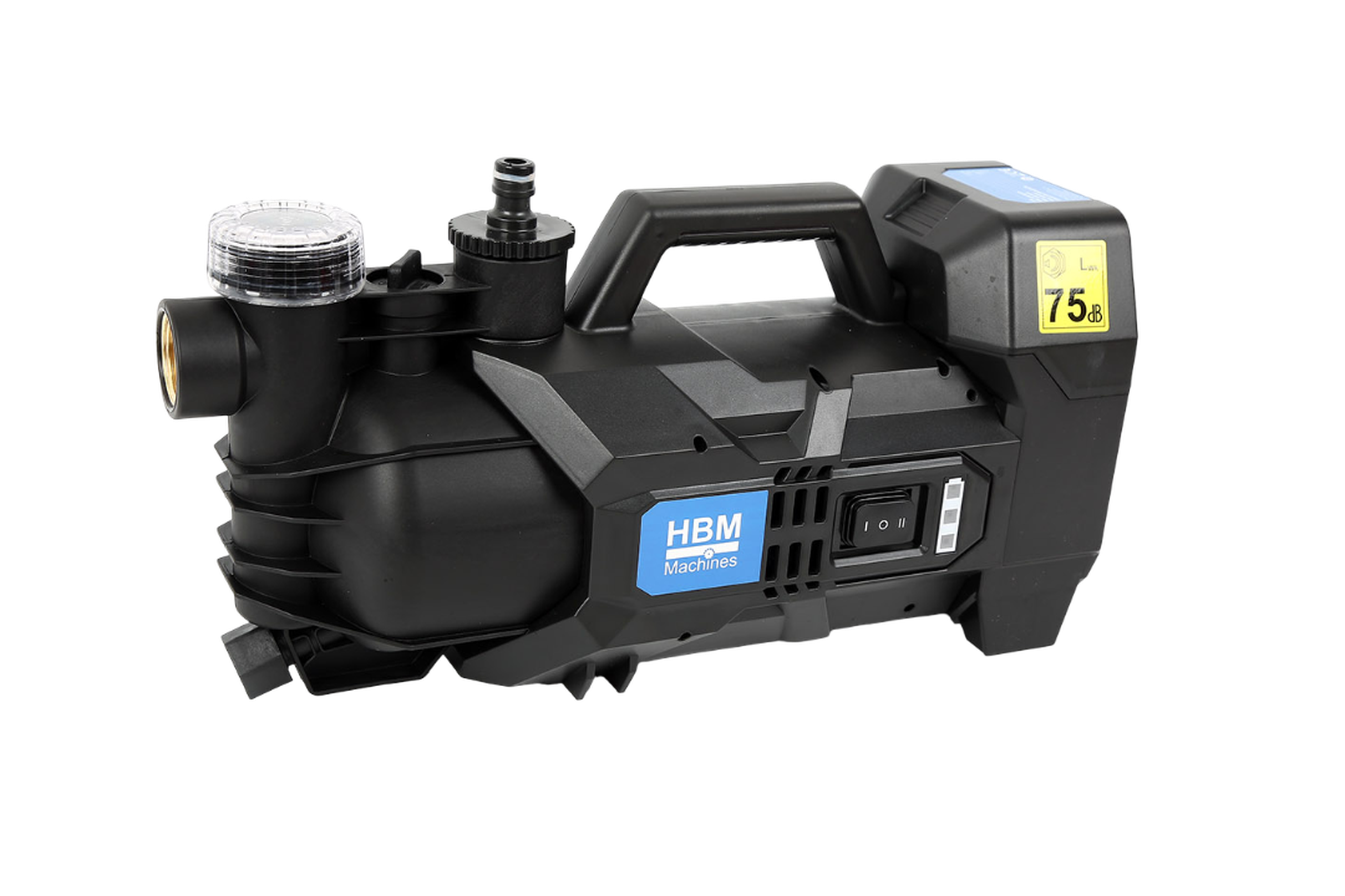 Pompa da giardino HBM a batteria, pompa ad acqua 20 Volt Image 2